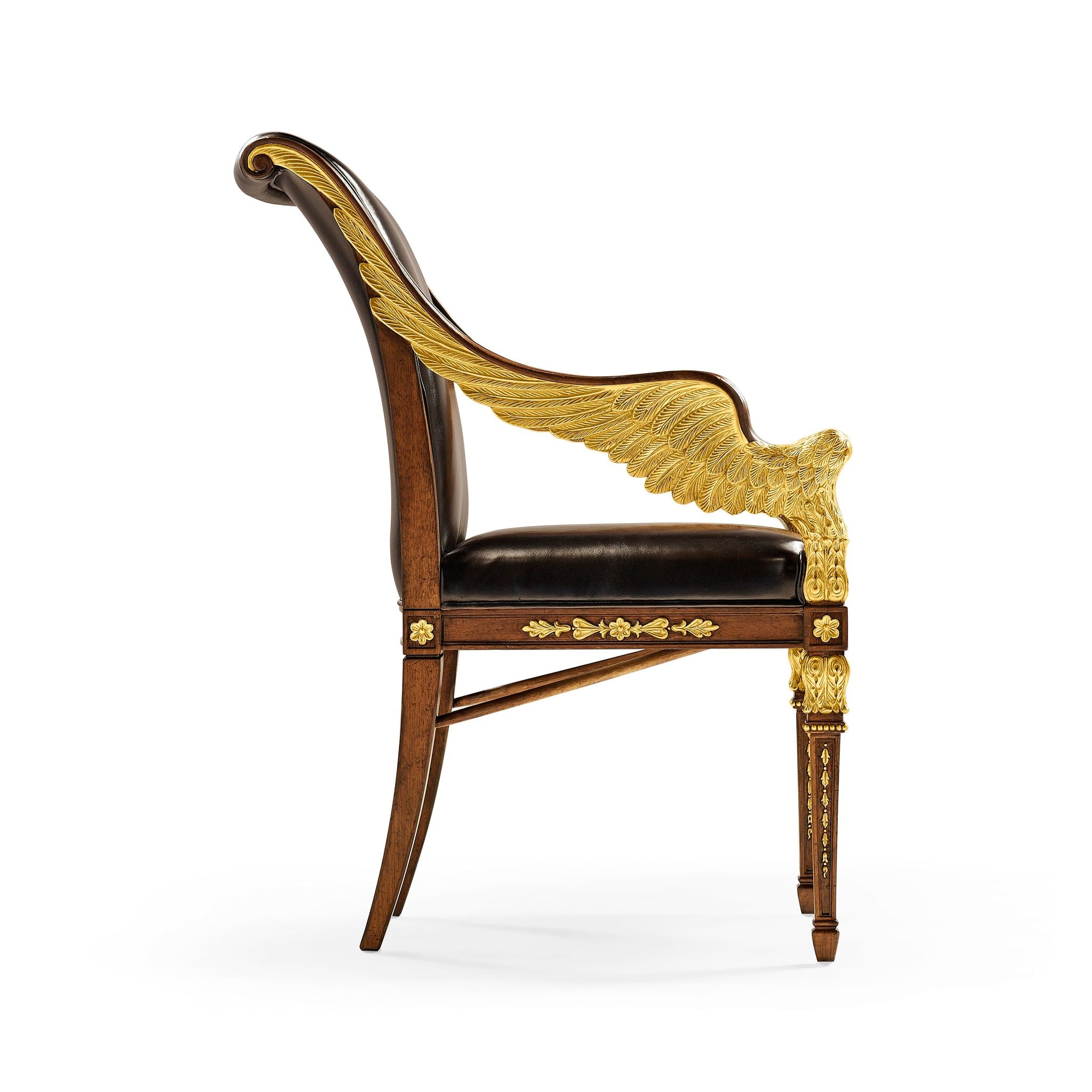 Jonathan Charles Empire Angel Wing Arm Chair