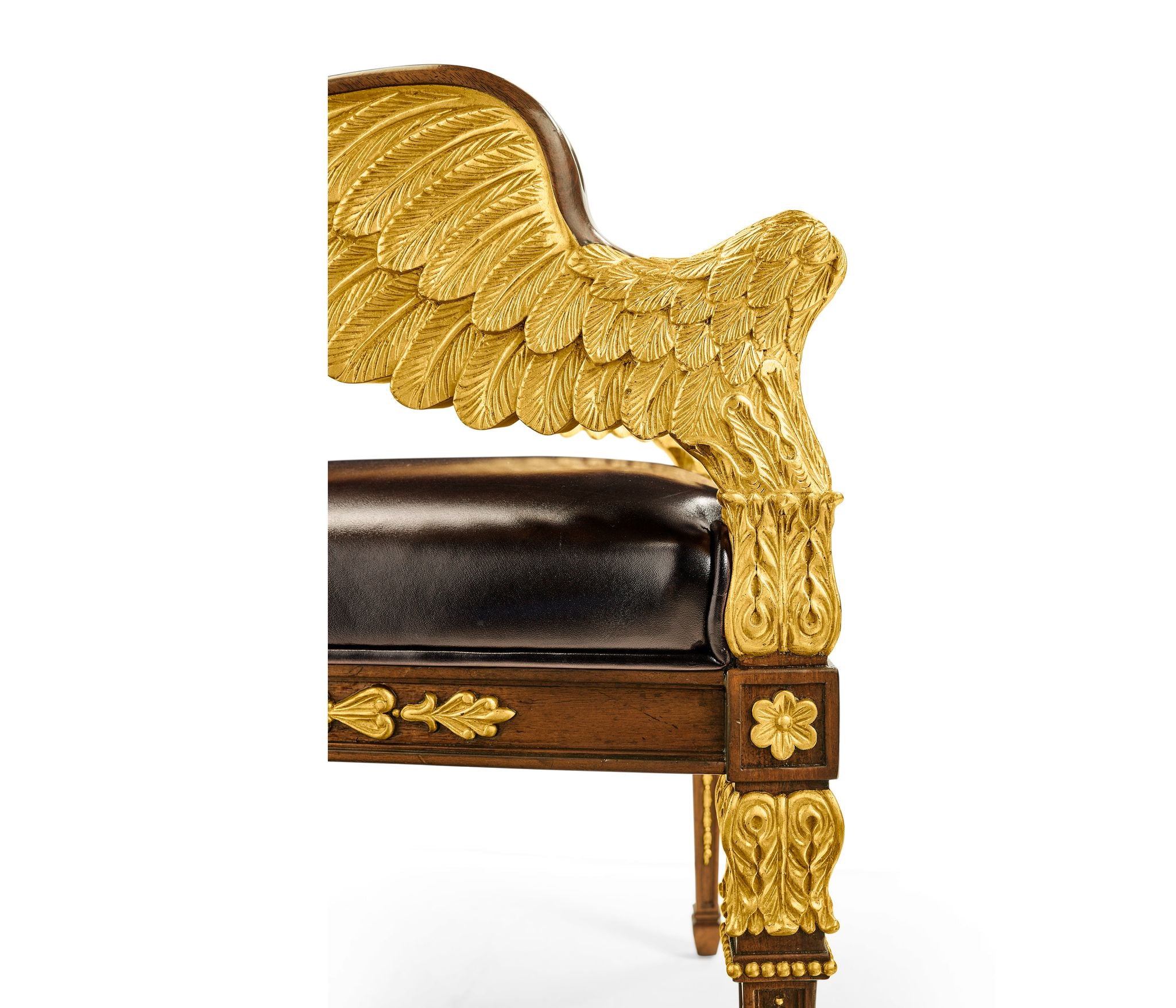 Jonathan Charles Empire Angel Wing Arm Chair
