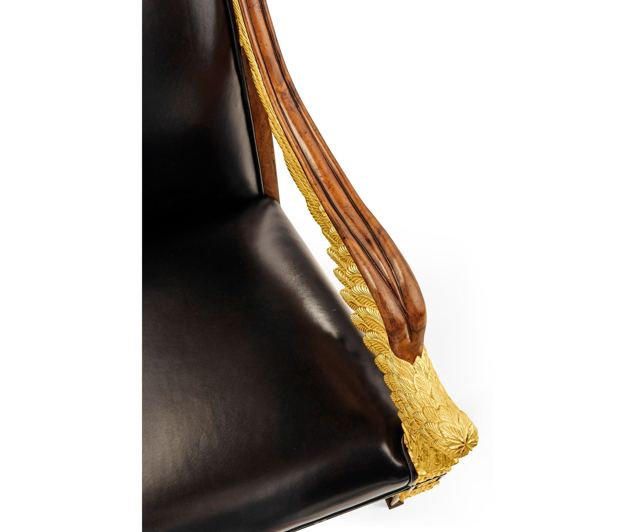 Jonathan Charles Empire Angel Wing Arm Chair