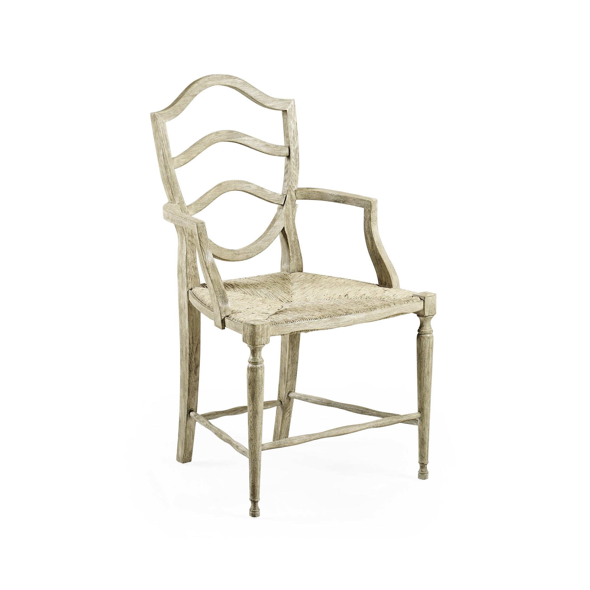 Jonathan Charles Bodiam Grey Oak Arm Chair