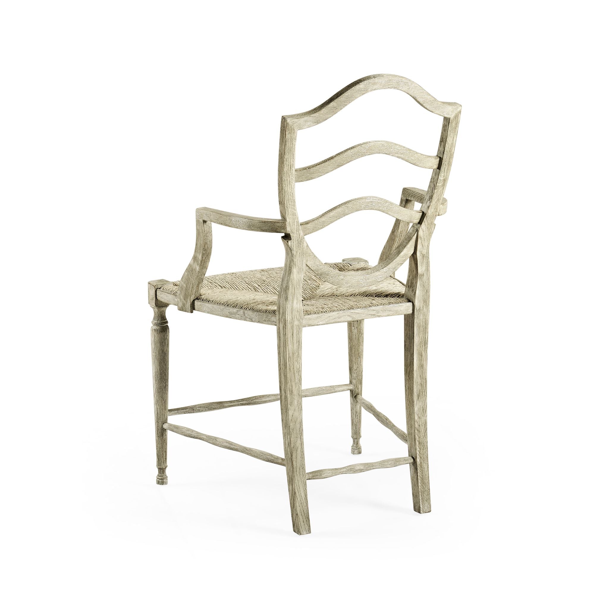 Jonathan Charles Bodiam Grey Oak Arm Chair
