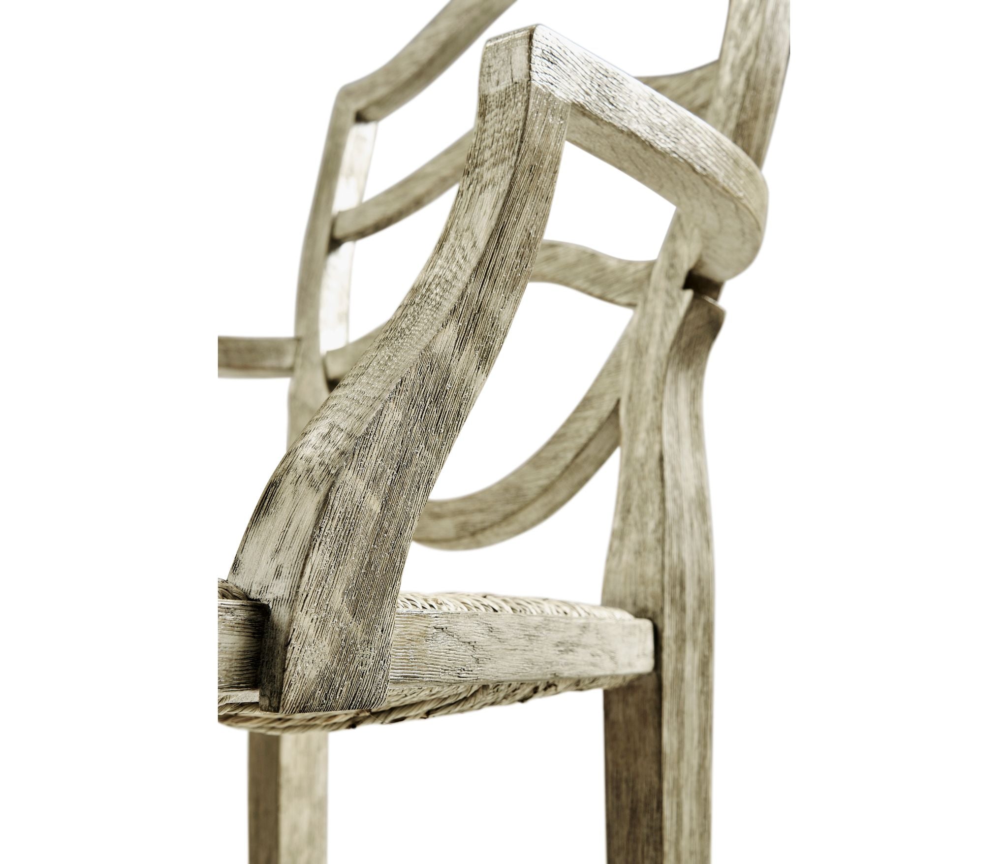 Jonathan Charles Bodiam Grey Oak Arm Chair