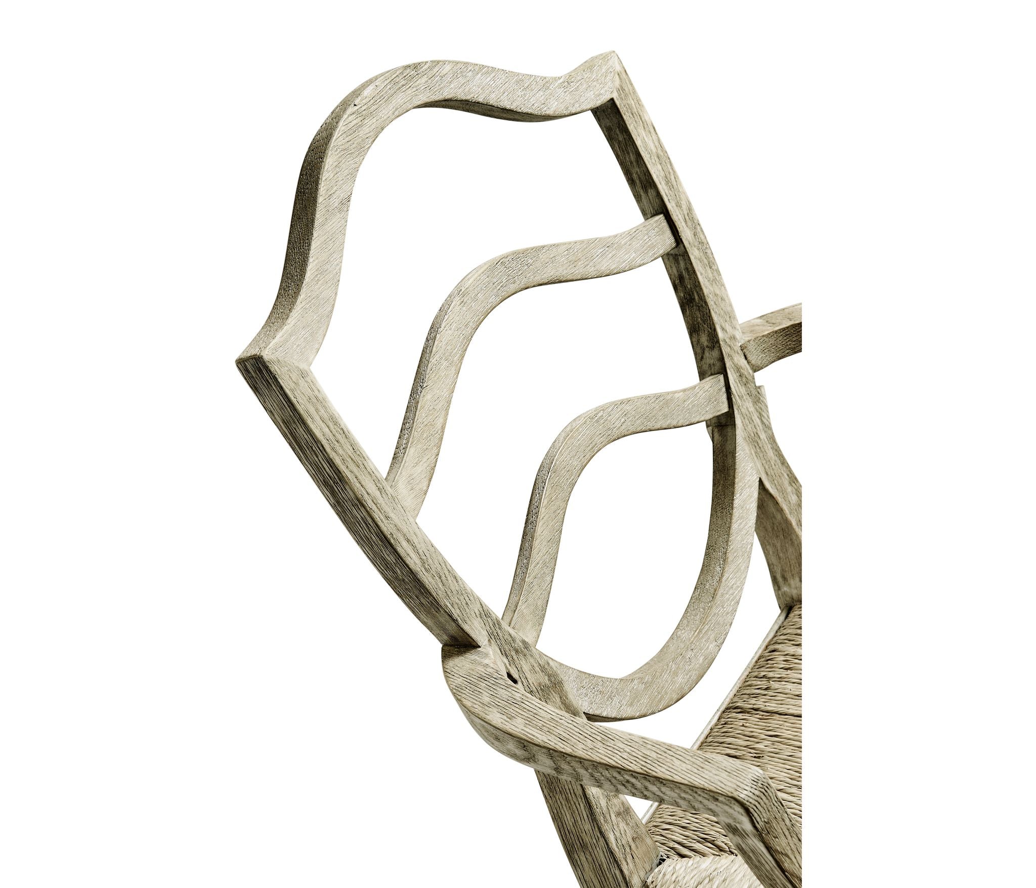 Jonathan Charles Bodiam Grey Oak Arm Chair