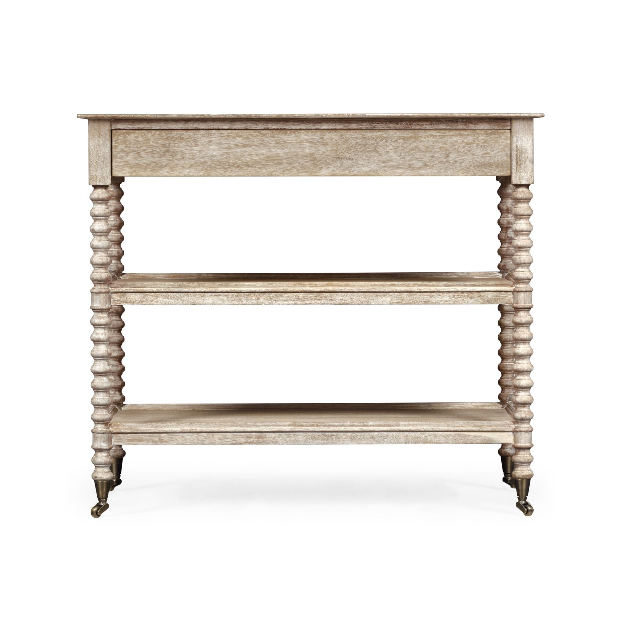 Jonathan Charles Tormarton End Table — Washed Acacia