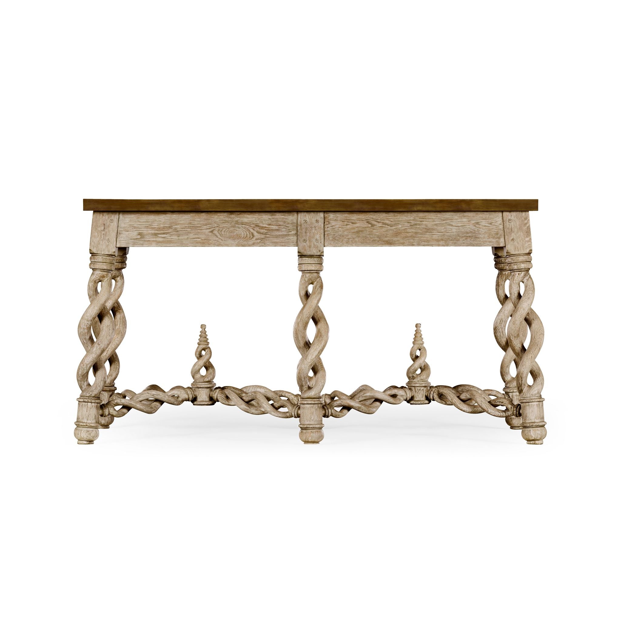 Jonathan Charles Purbeck Grey Oak Console