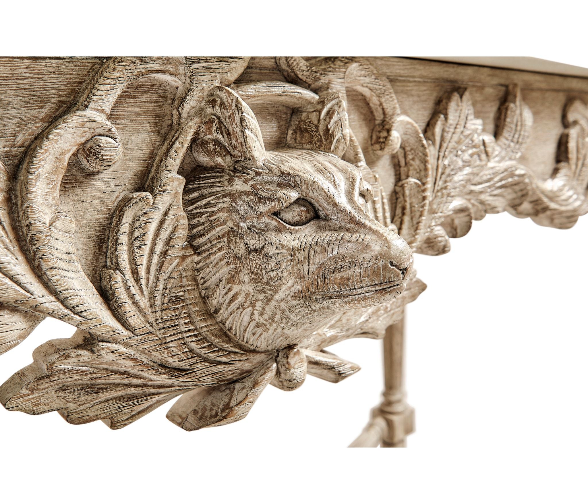 Jonathan Charles Godwyn Grey Oak Console Table