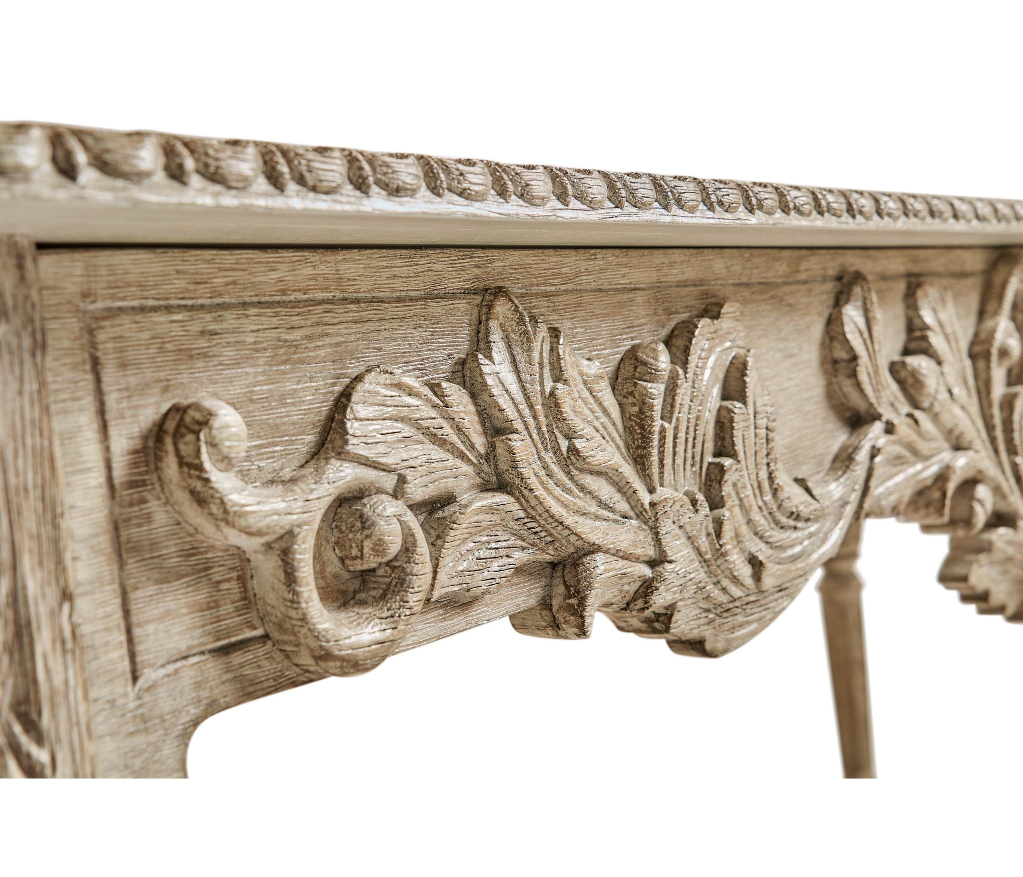 Jonathan Charles Godwyn Grey Oak Console Table
