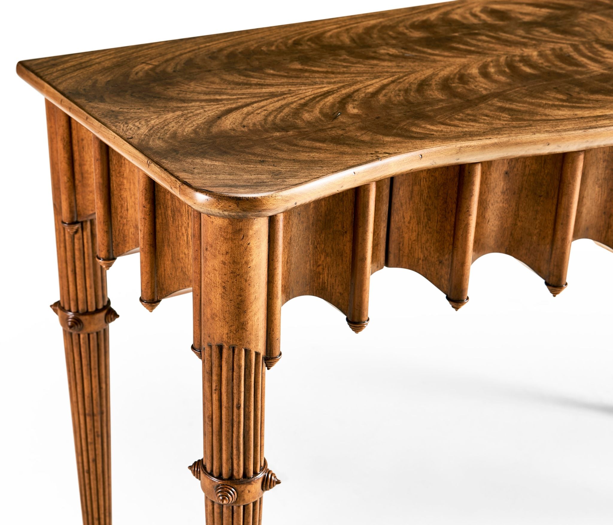 Jonathan Charles Artaross Mahogany Console