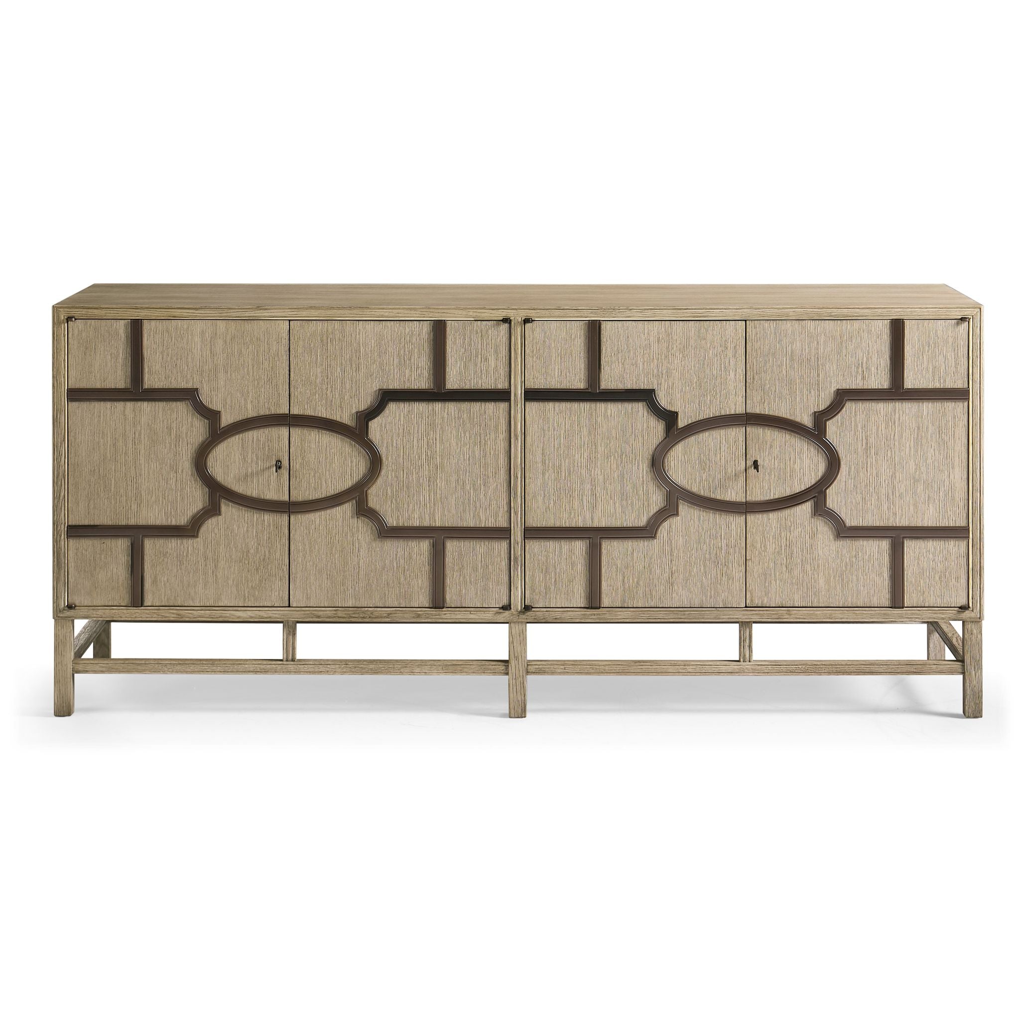 Jonathan Charles Hewlett Grey Oak Buffet