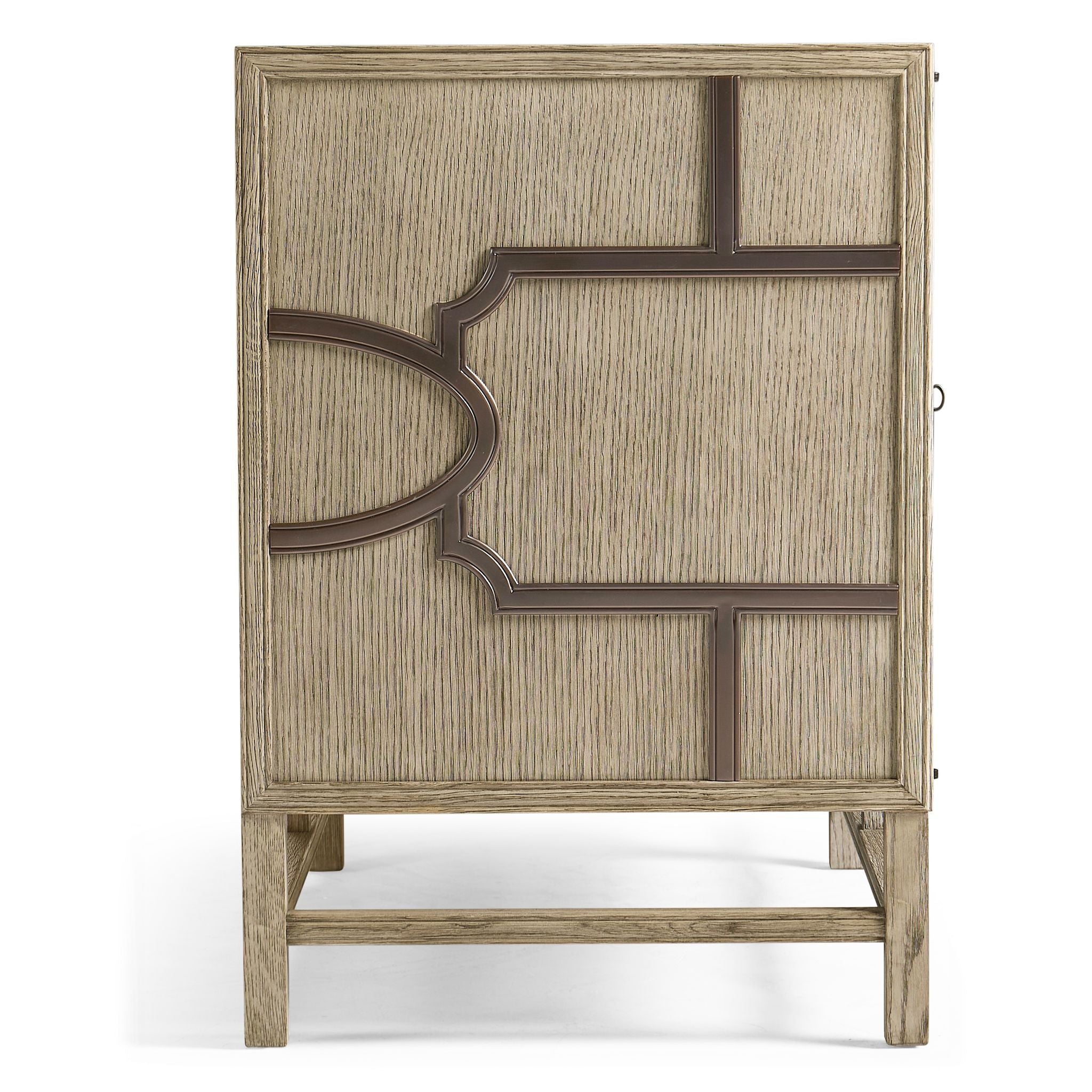 Jonathan Charles Hewlett Grey Oak Buffet