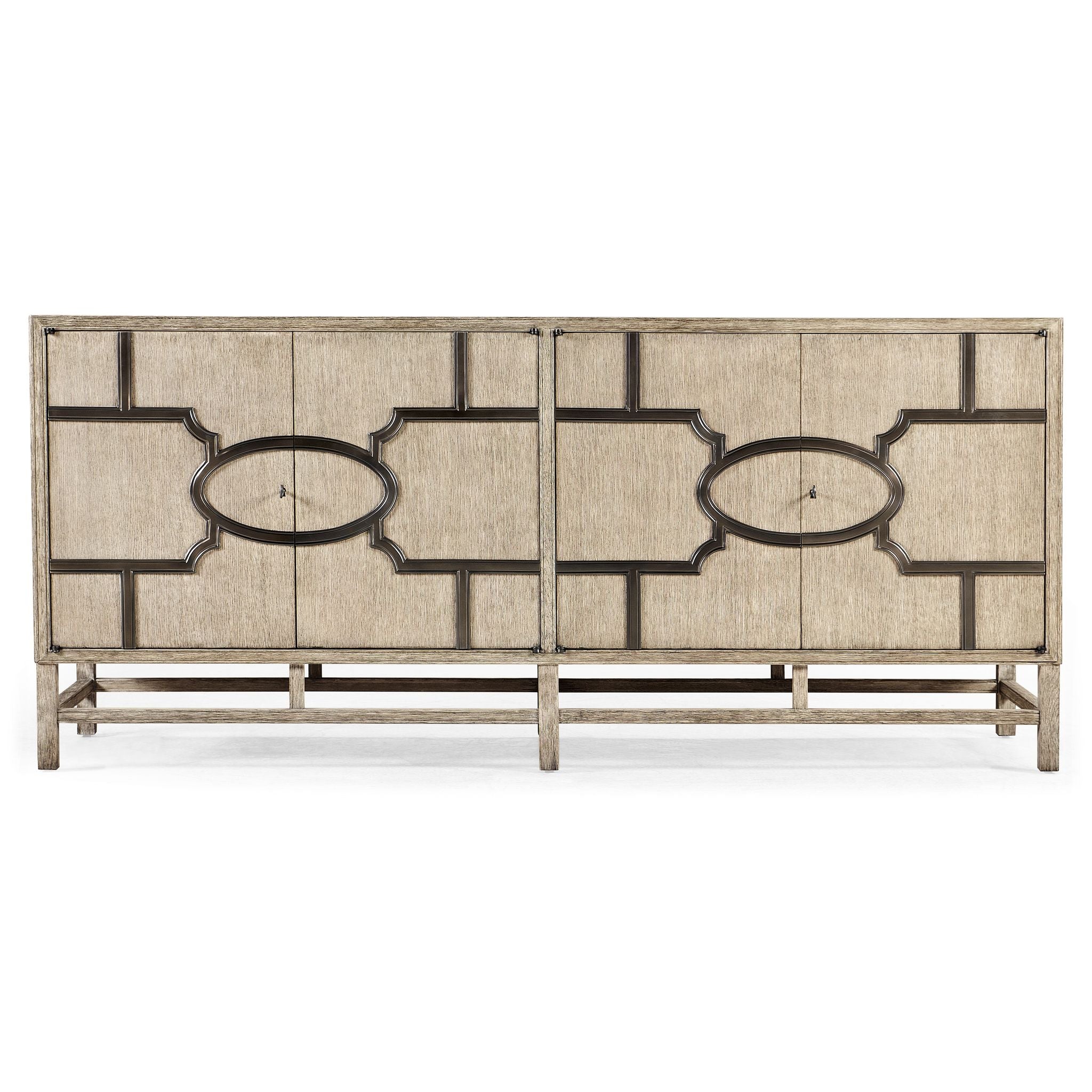 Jonathan Charles Hewlett Grey Oak Buffet