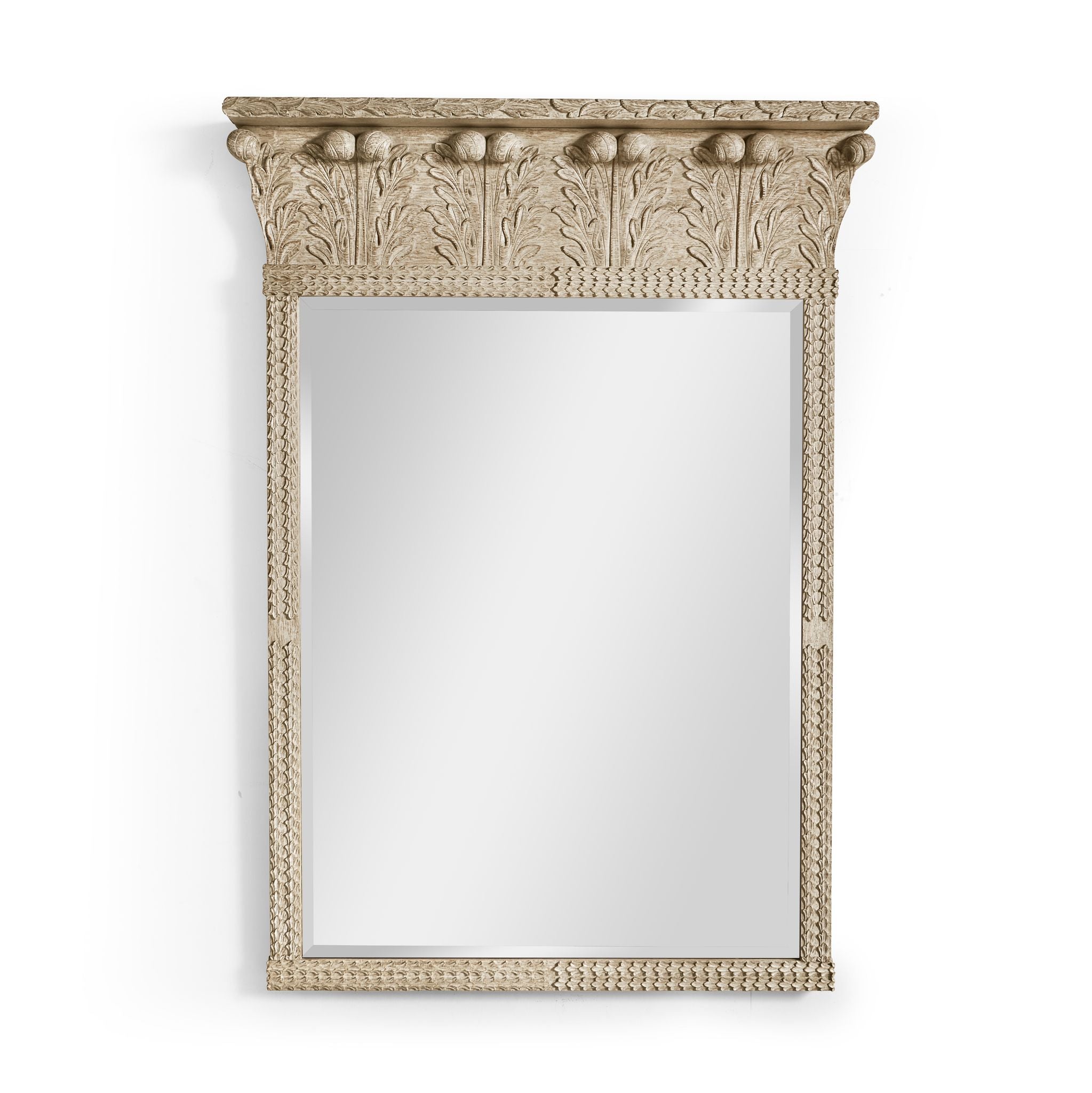 Jonathan Charles Rothesay Venetian White Oak Mirror