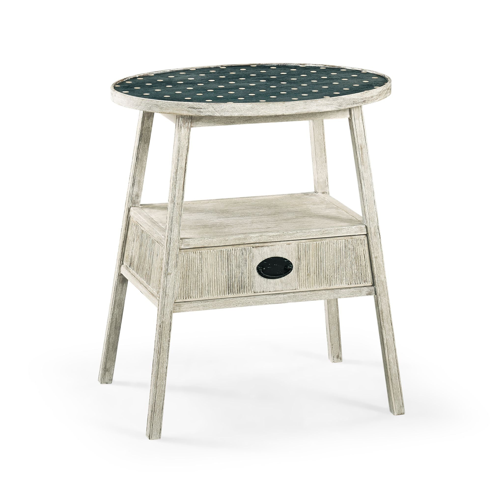 Jonathan Charles Bywater Washed Acacia Side Table