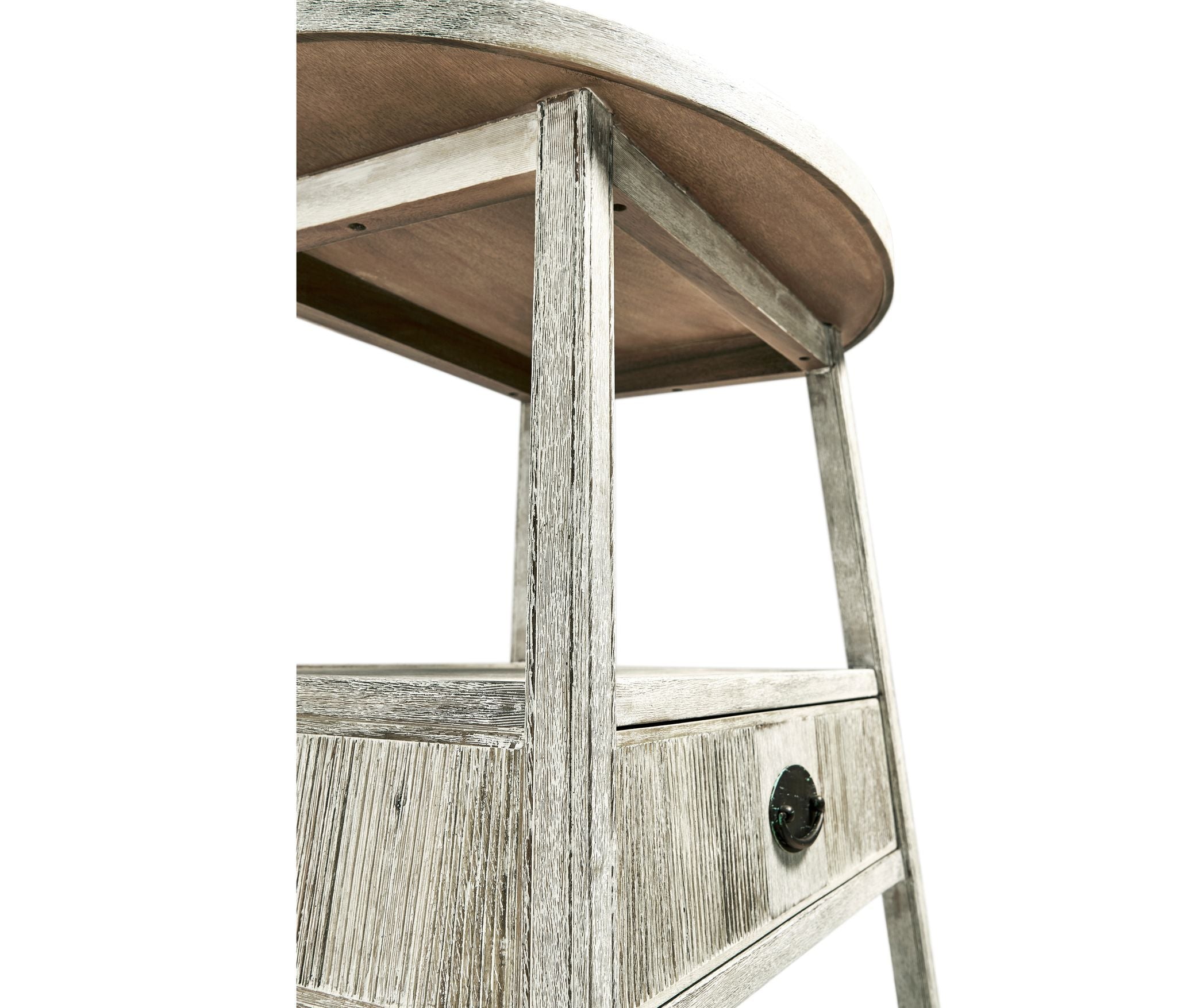 Jonathan Charles Bywater Washed Acacia Side Table