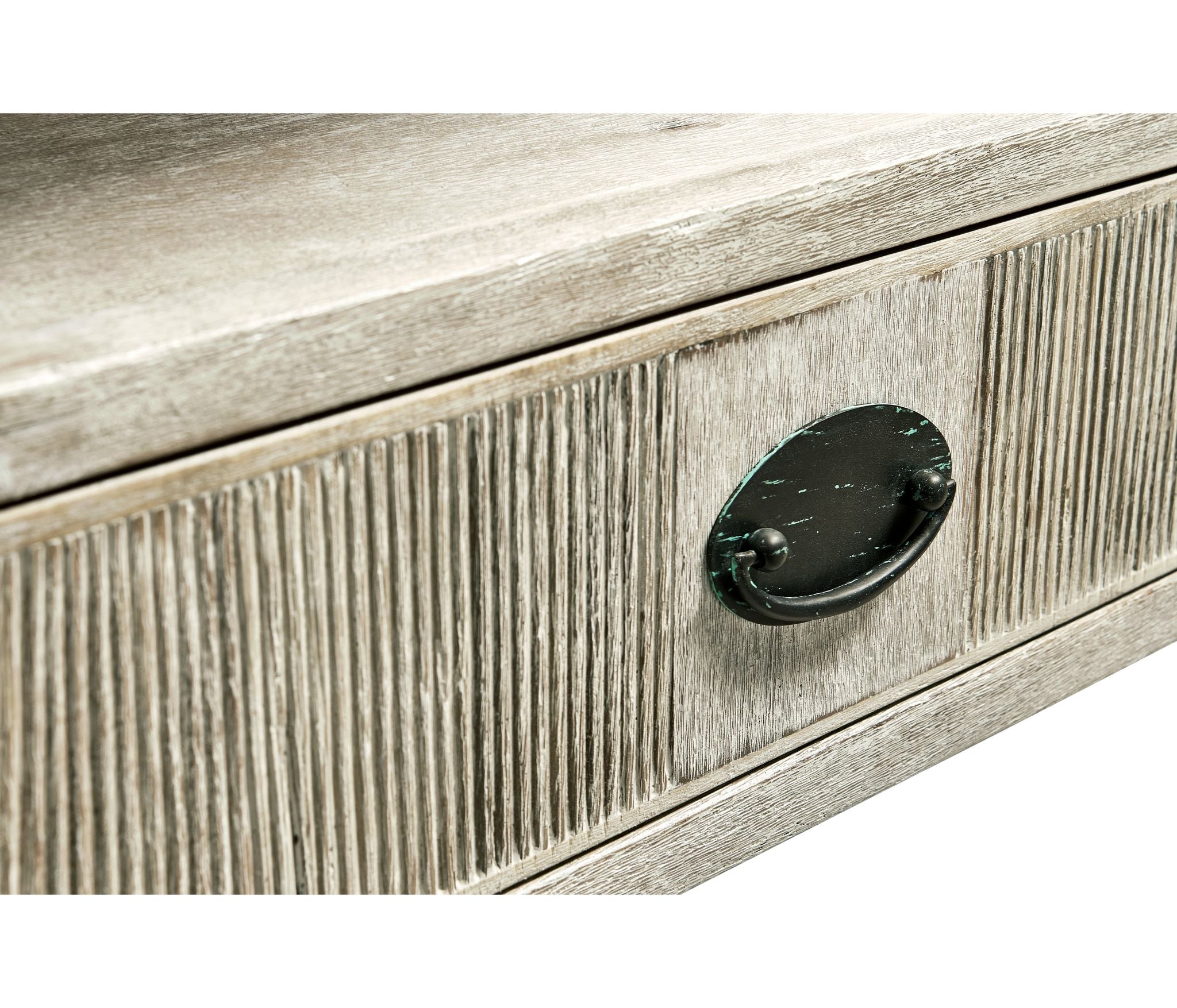 Jonathan Charles Bywater Washed Acacia Side Table