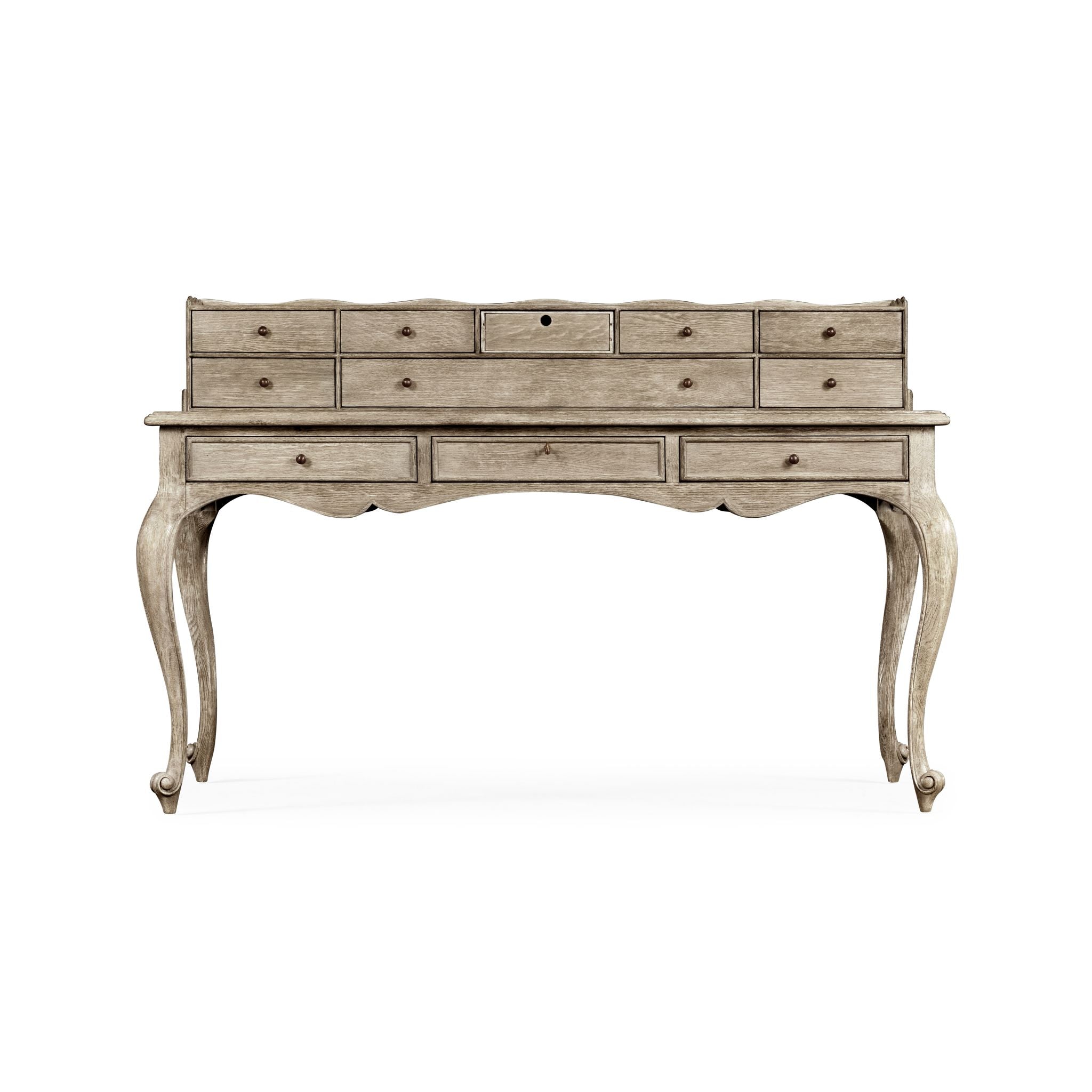 Jonathan Charles Feather Inlay Coffee Table