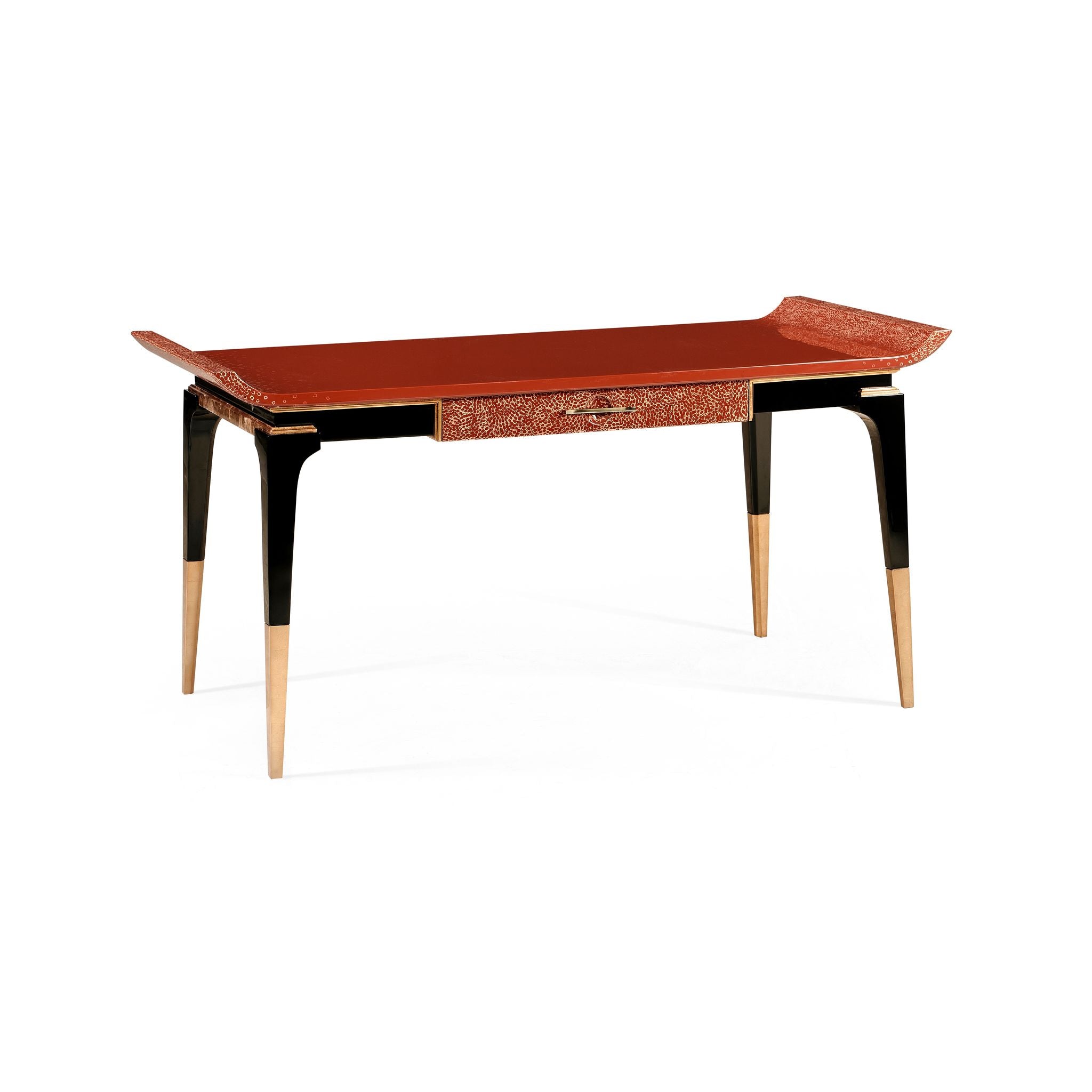 Jonathan Charles Red Emperor Desk