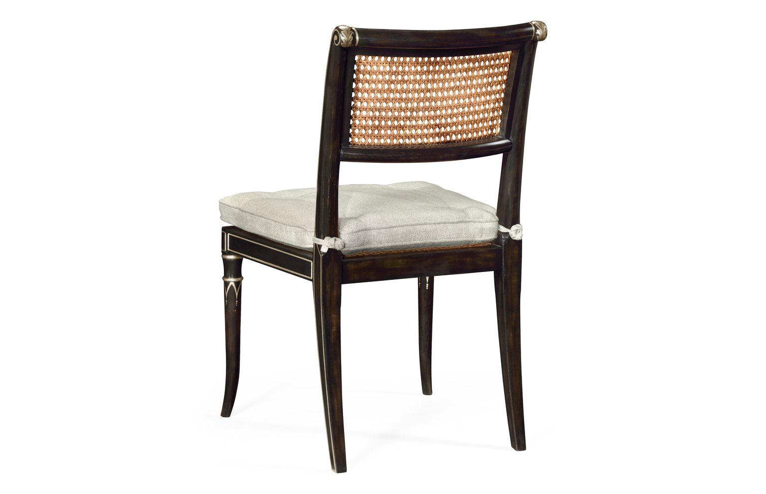 Jonathan Charles Linden Charcoal Wash Dining Side Chair