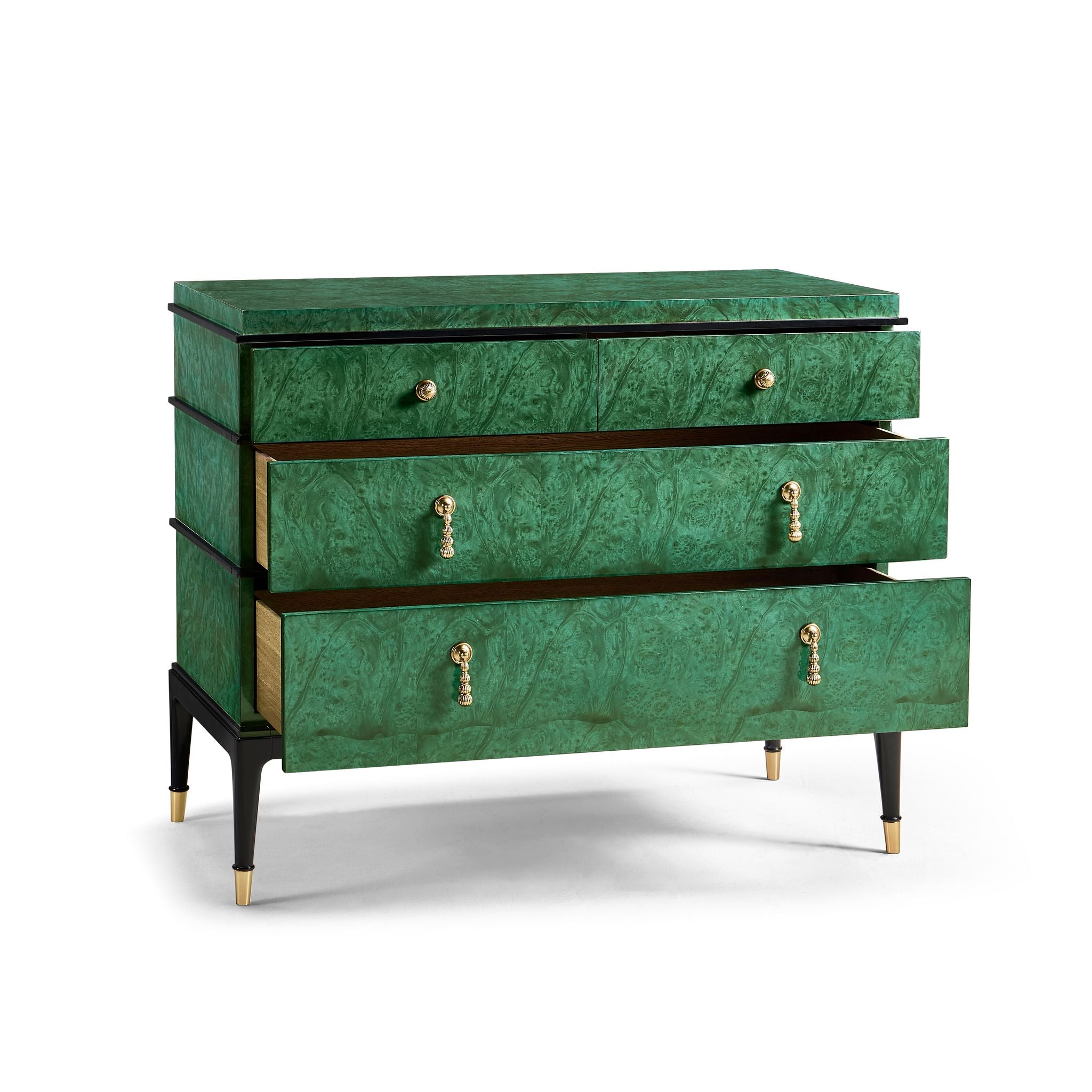 Jonathan Charles Jacques Bachelors Chest - Emerald