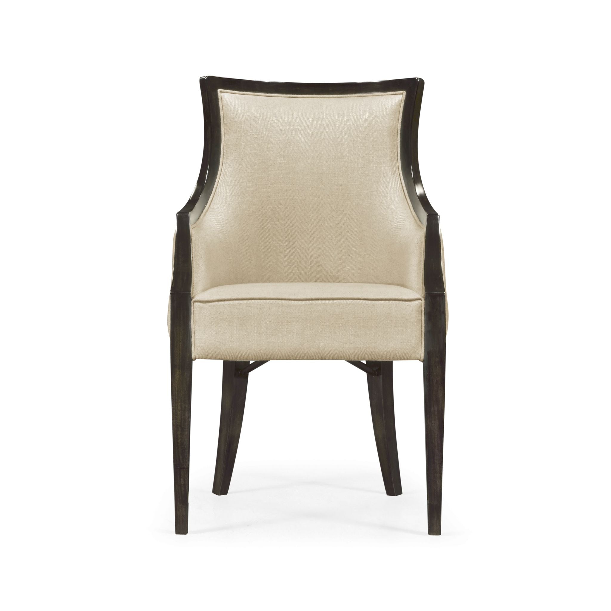 Jonathan Charles Smoked Grey Eucalyptus Sidechair, F001