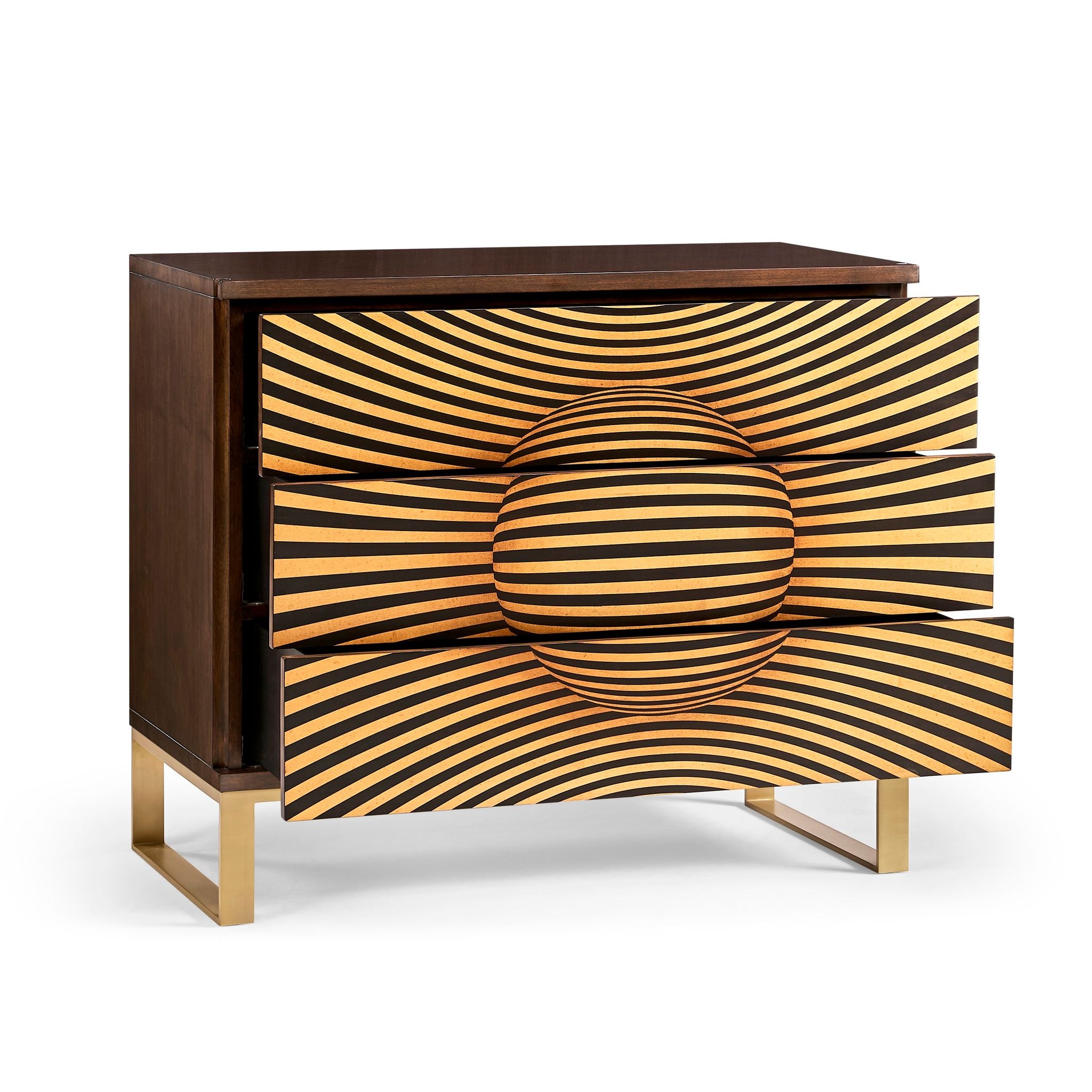 Jonathan Charles 3D Op Art Chest of Drawers