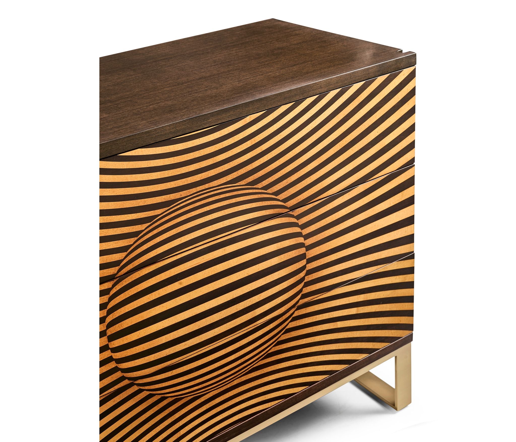 Jonathan Charles 3D Op Art Chest of Drawers