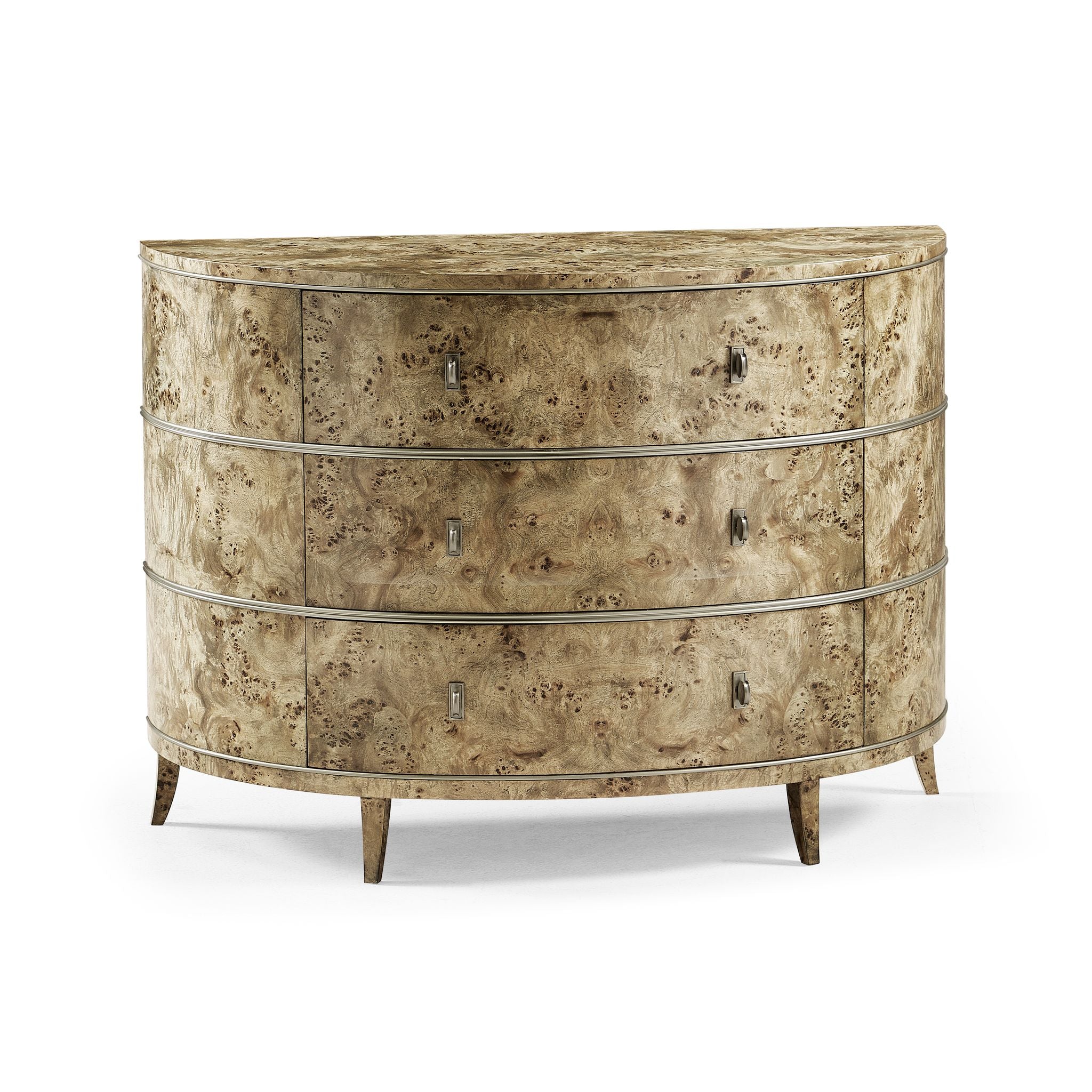 Jonathan Charles Reimagined Fulgurite Mappa Burl Demilune
