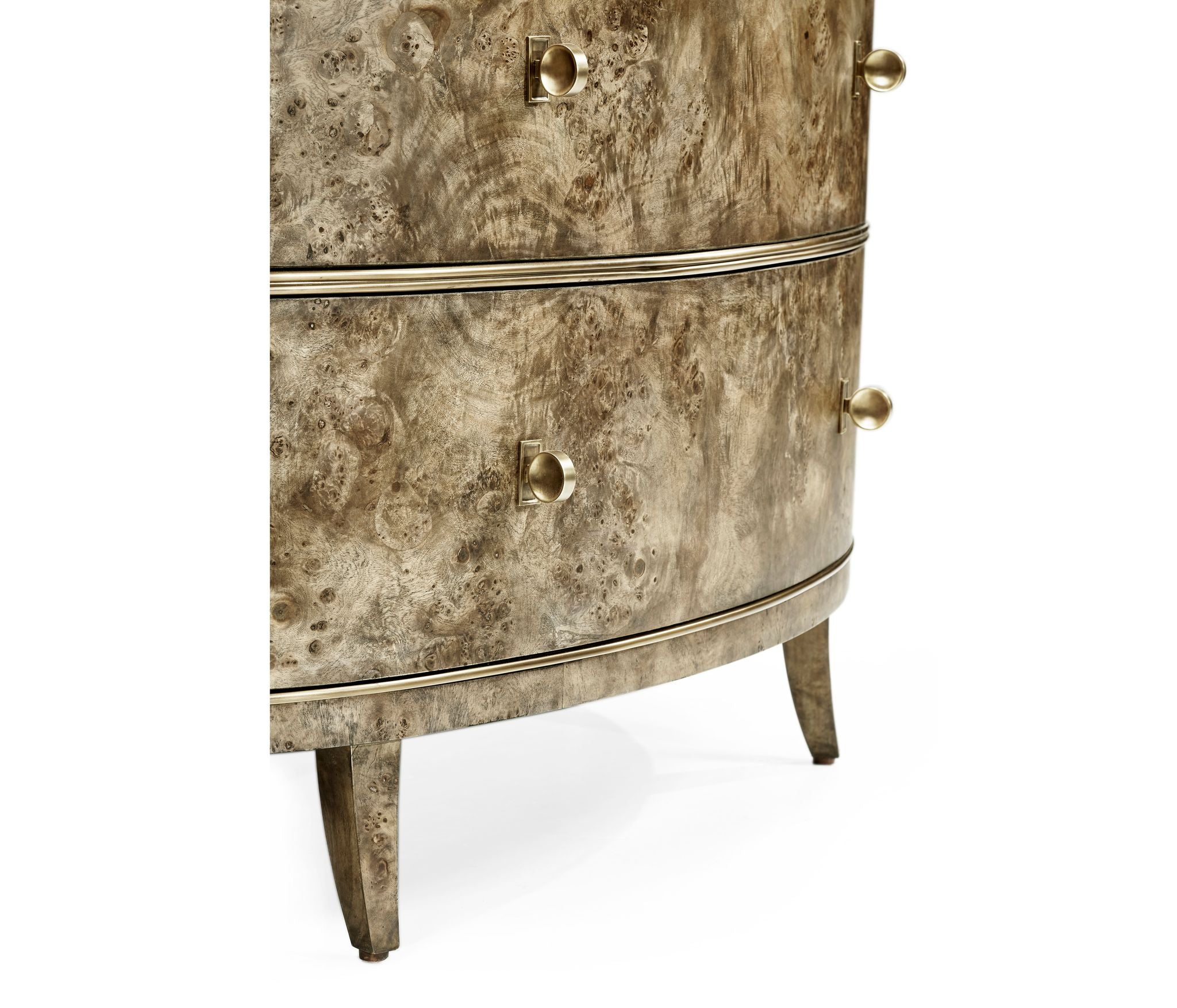 Jonathan Charles Reimagined Fulgurite Mappa Burl Demilune