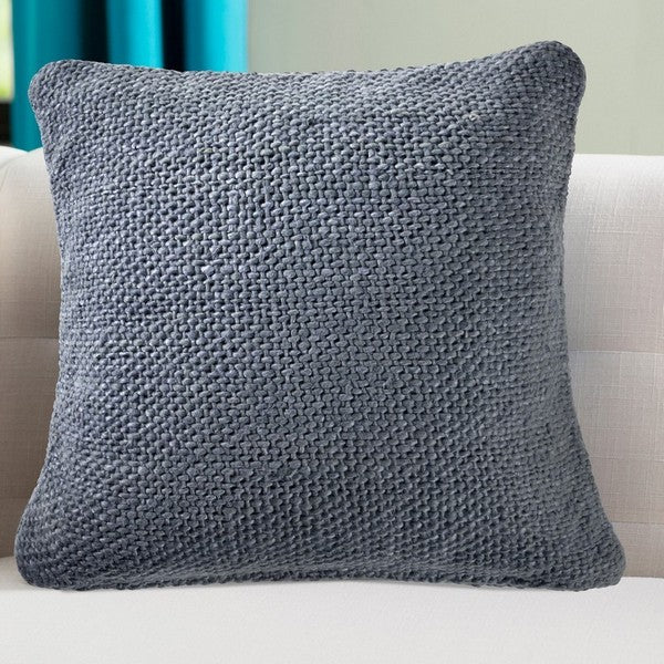LR Home Felicity Pillow — Frost / Blue