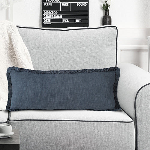LR Home Aspen Pillow — True Navy