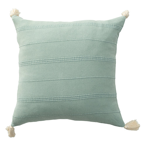 LR Home Silas Pillow — Aqua / Green