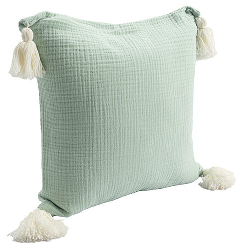 LR Home Amari Pillow — Gossamer Green