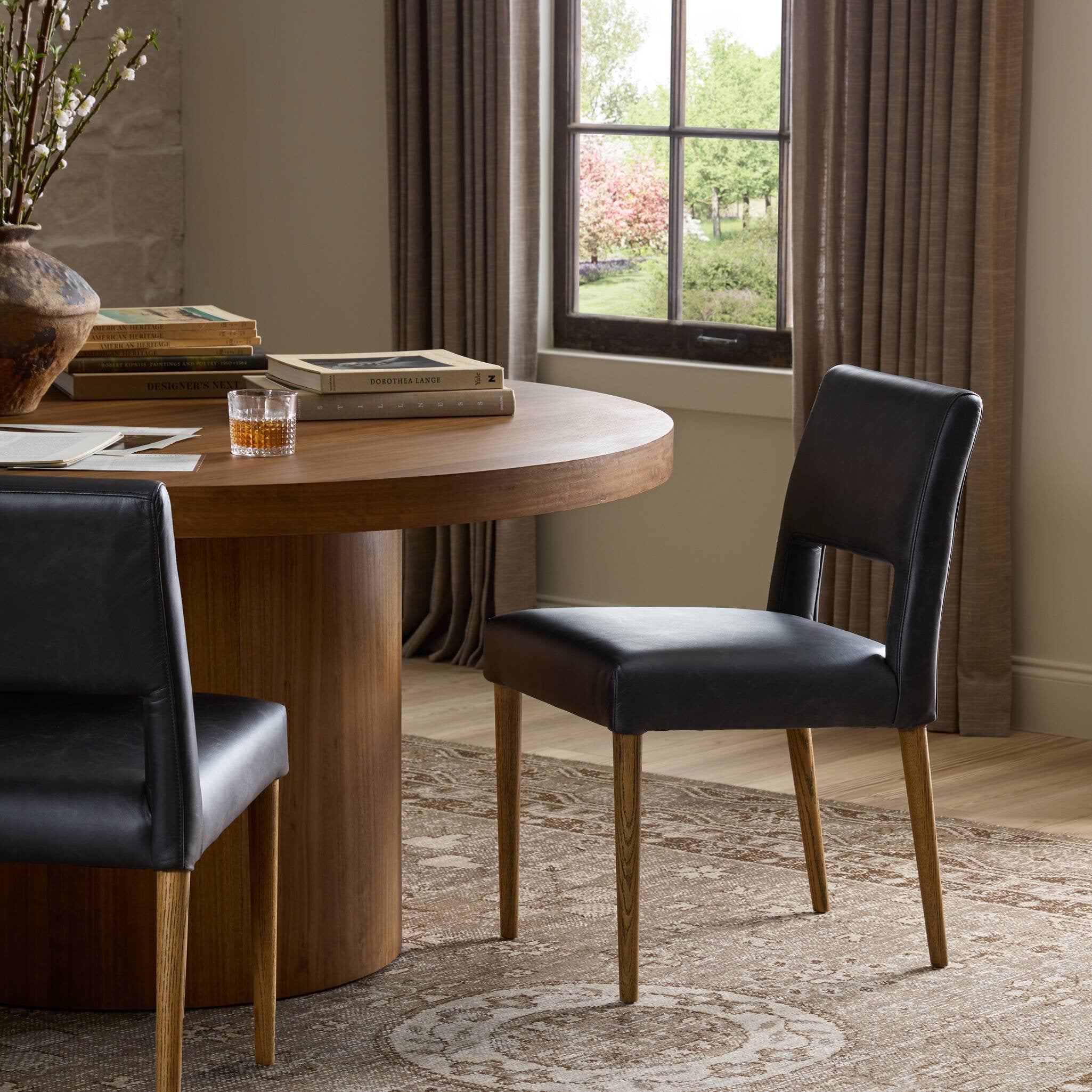 Four Hands Joseph Dining Chair — Durango Smoke-Toasted Oak