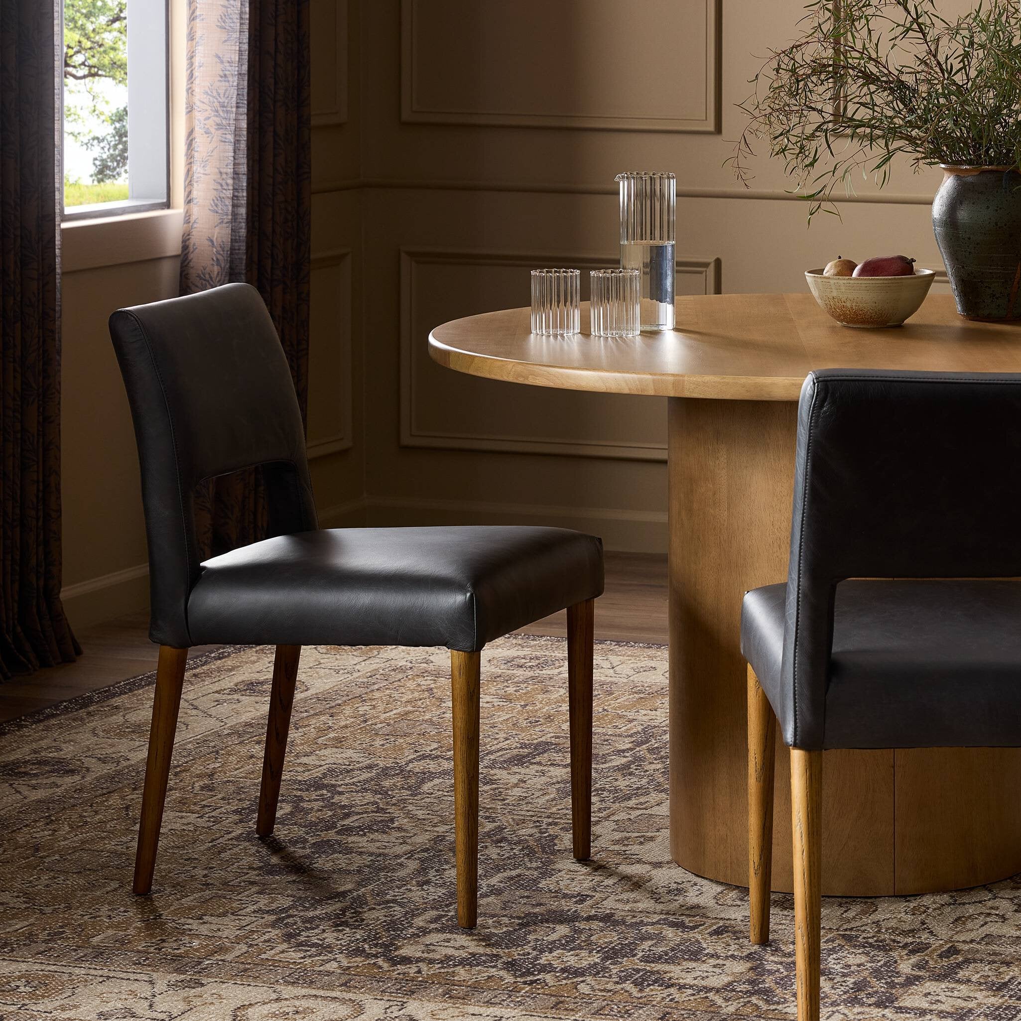 Four Hands Joseph Dining Chair — Durango Smoke-Toasted Oak