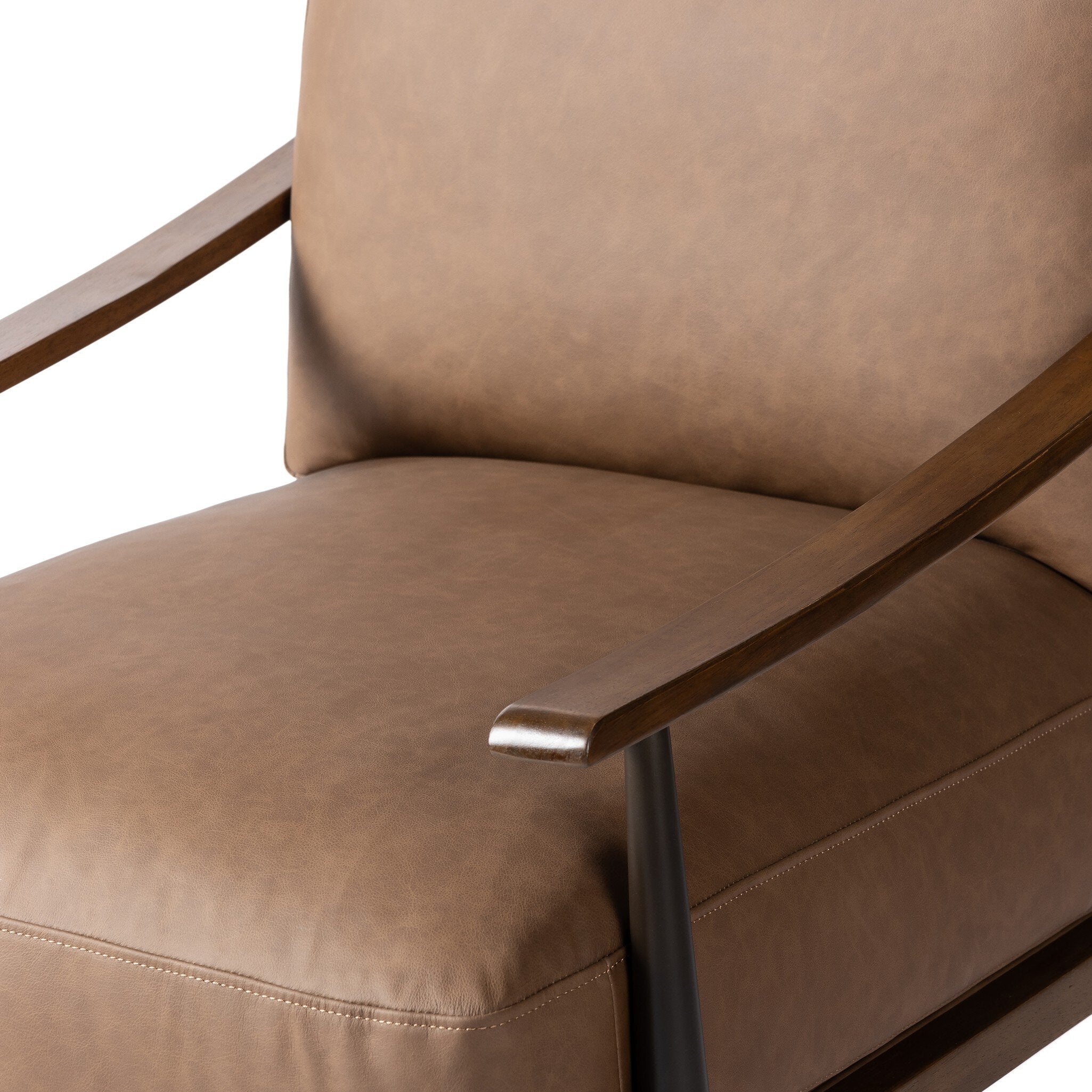 Four Hands Kennedy Chair — Maestro Cigar-Vintage Parawood-Gunmetal