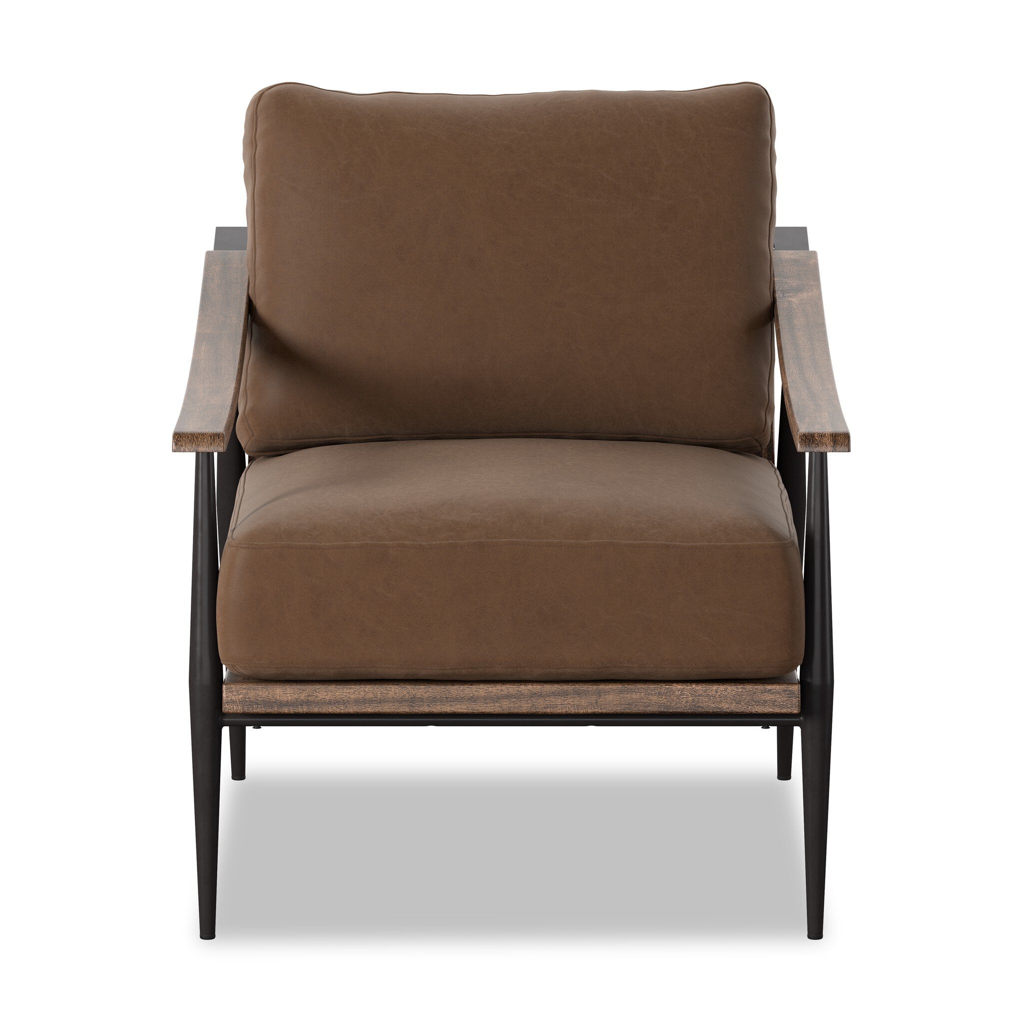 Four Hands Kennedy Chair — Maestro Cigar-Vintage Parawood-Gunmetal