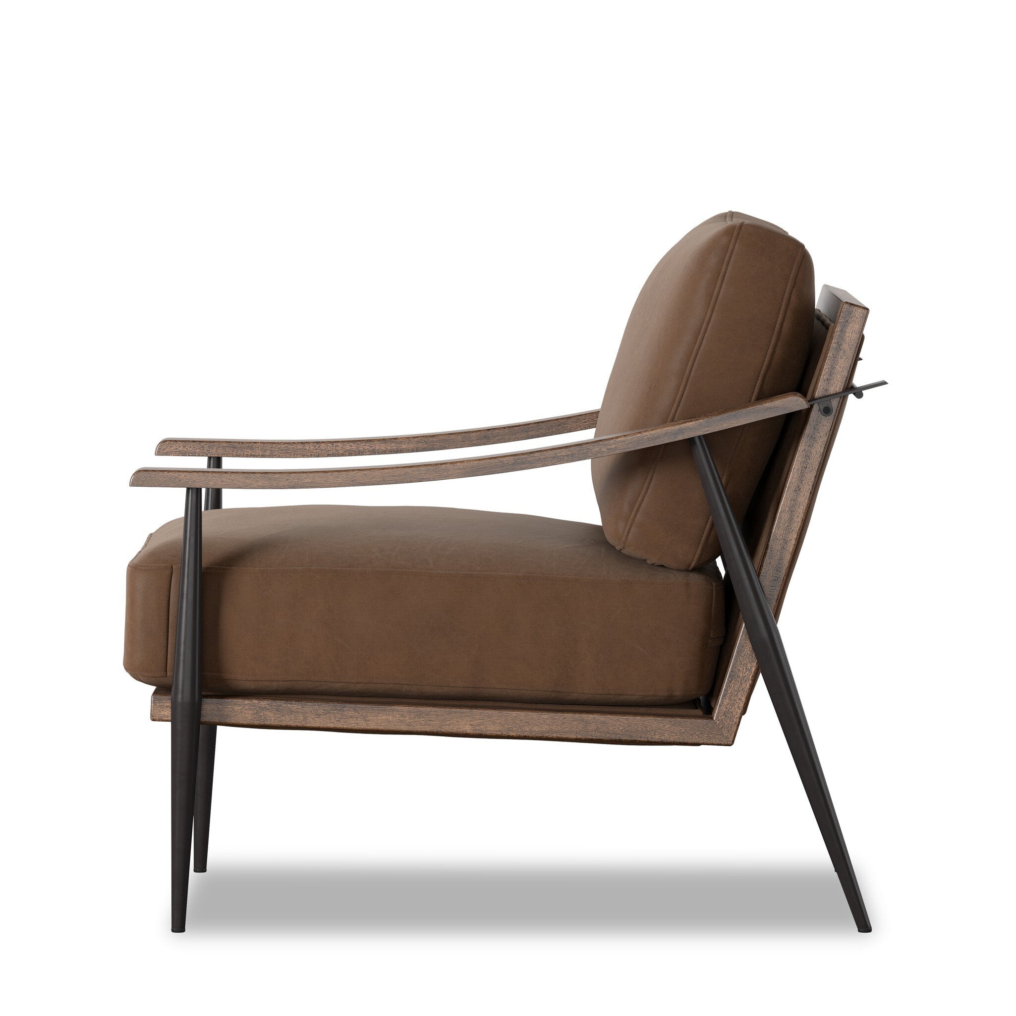 Four Hands Kennedy Chair — Maestro Cigar-Vintage Parawood-Gunmetal