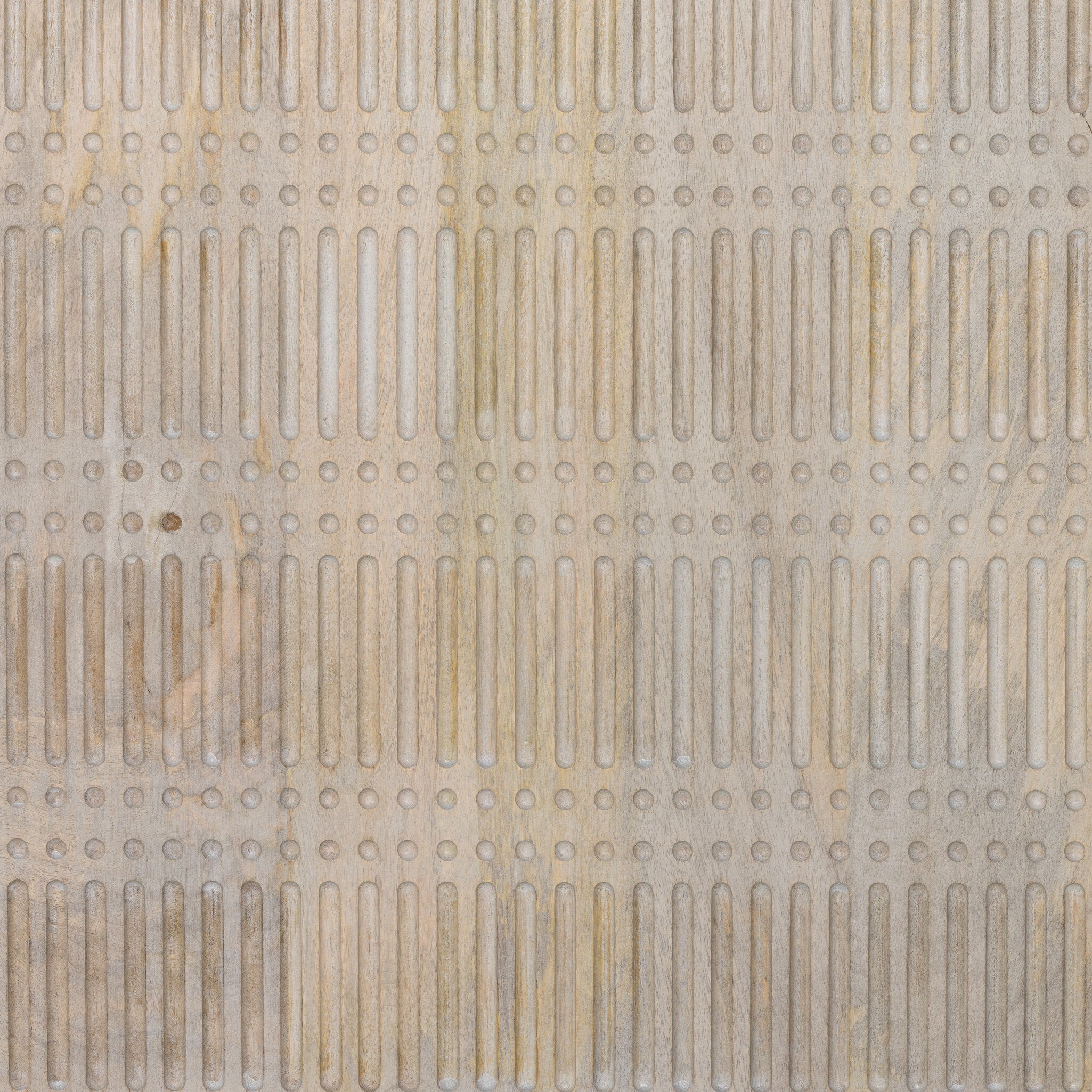 Four Hands Kelby Sideboard — Light Wash Carved Mango-Light Wash Mango-Gunmetal