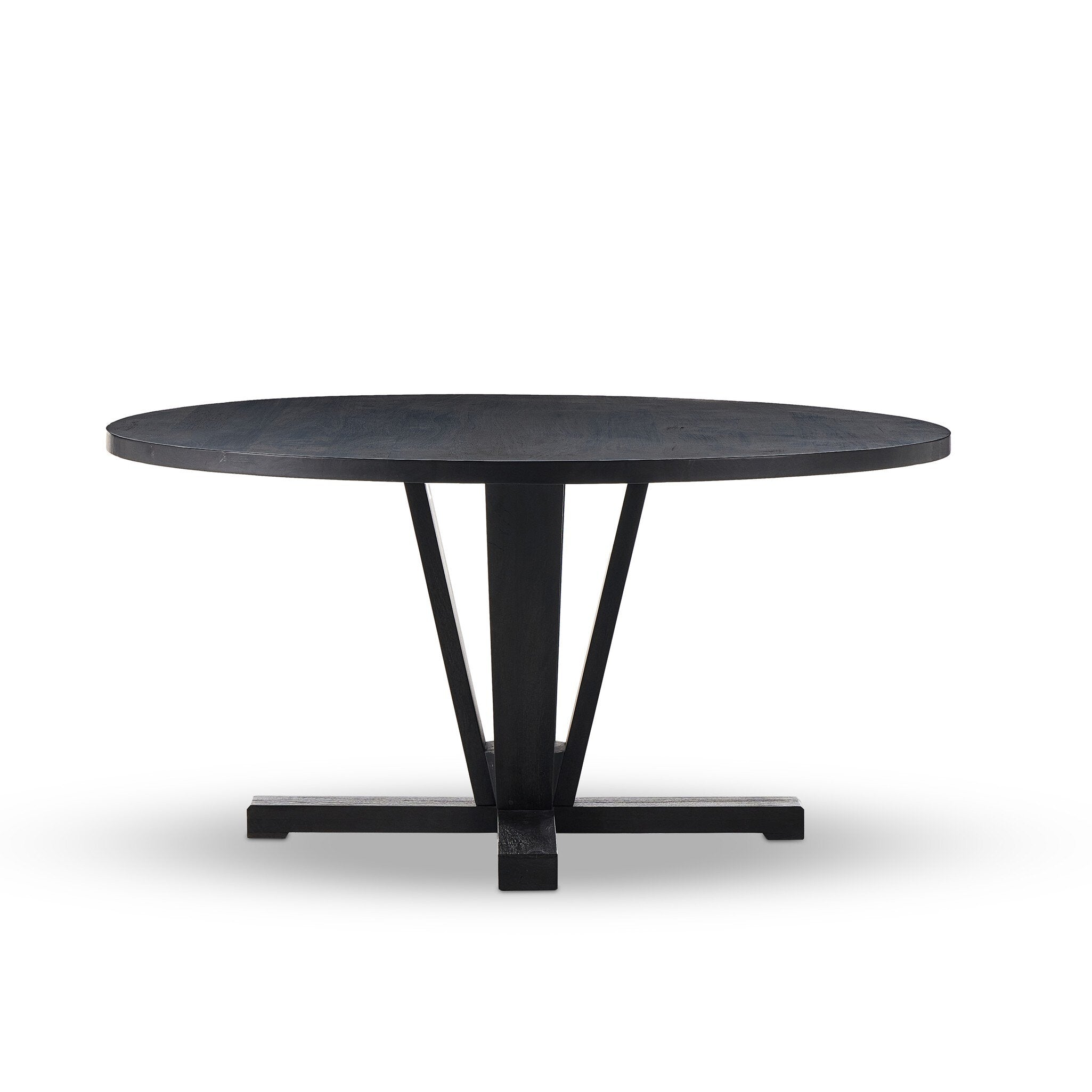 Four Hands Cobain Dining Table — Flint Black