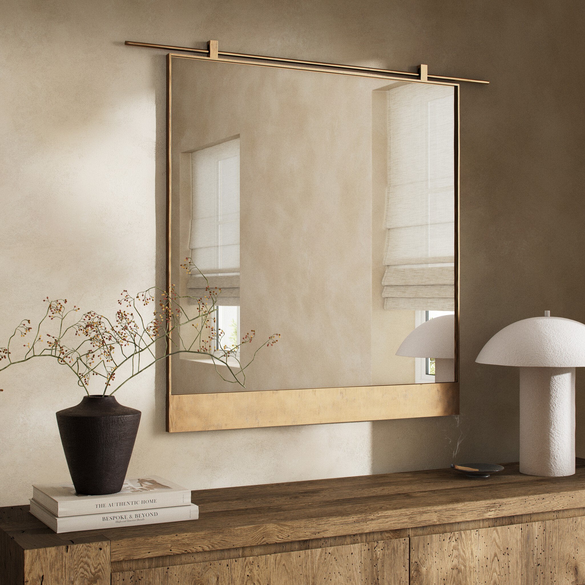 Four Hands Chico Mirror — Antique Brass-Mirror