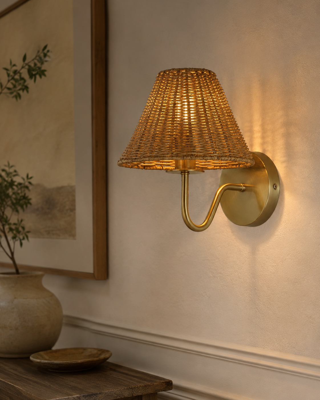 Forty West Finn Sconce — lifestyle