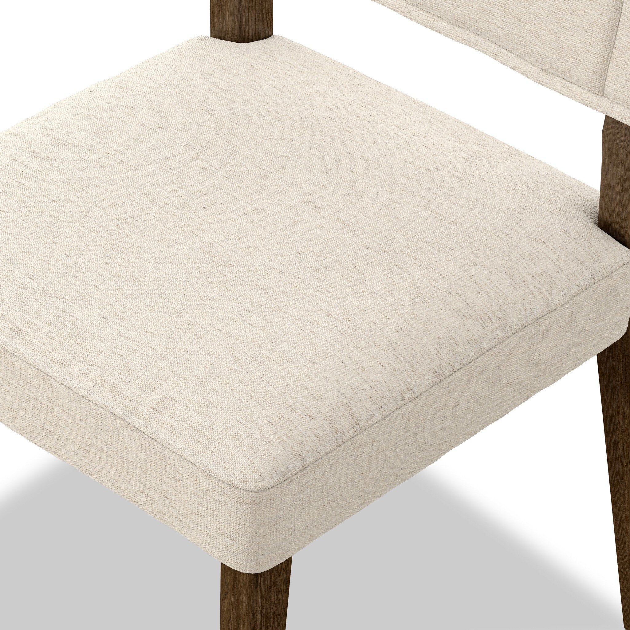 Four Hands Ferris Dining Chair — Crypton Nomad Snow-Amber Ash