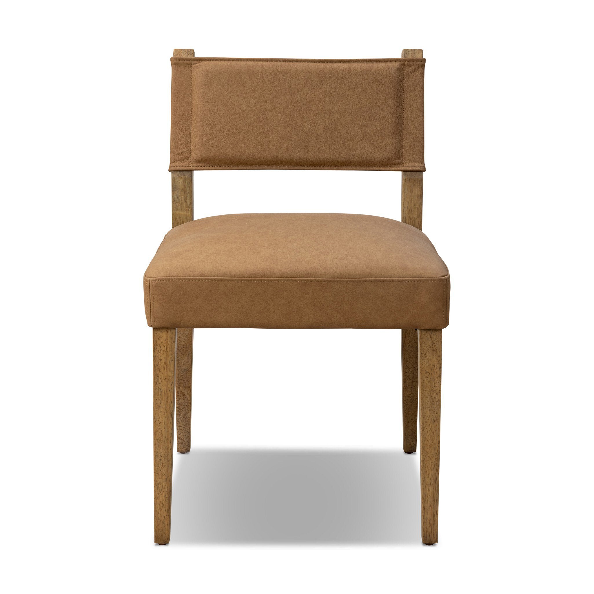 Four Hands Ferris Dining Chair — Maestro Camel-Burnished Parawood
