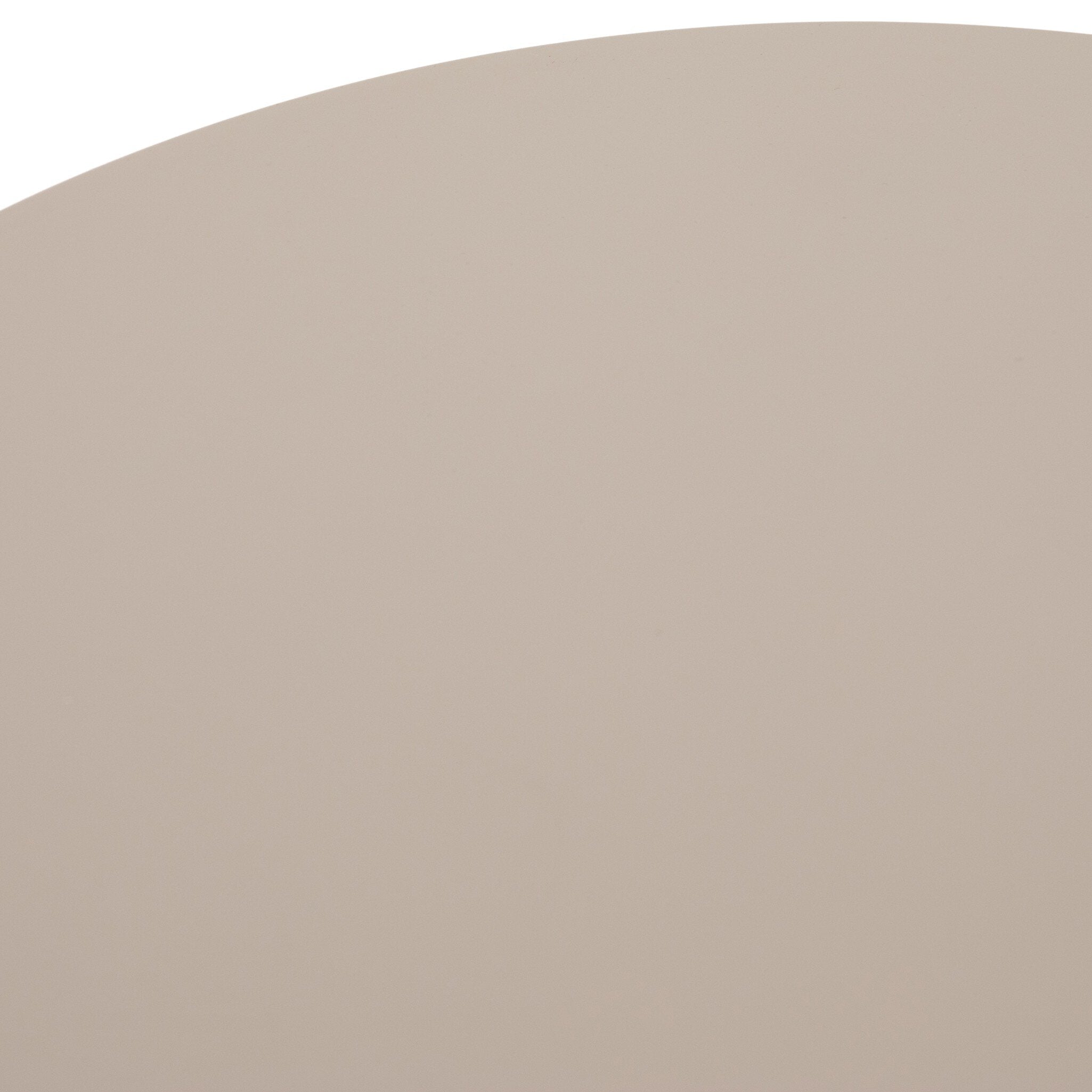 Four Hands Van Nightstand — Matte Alabaster-Golden Brass