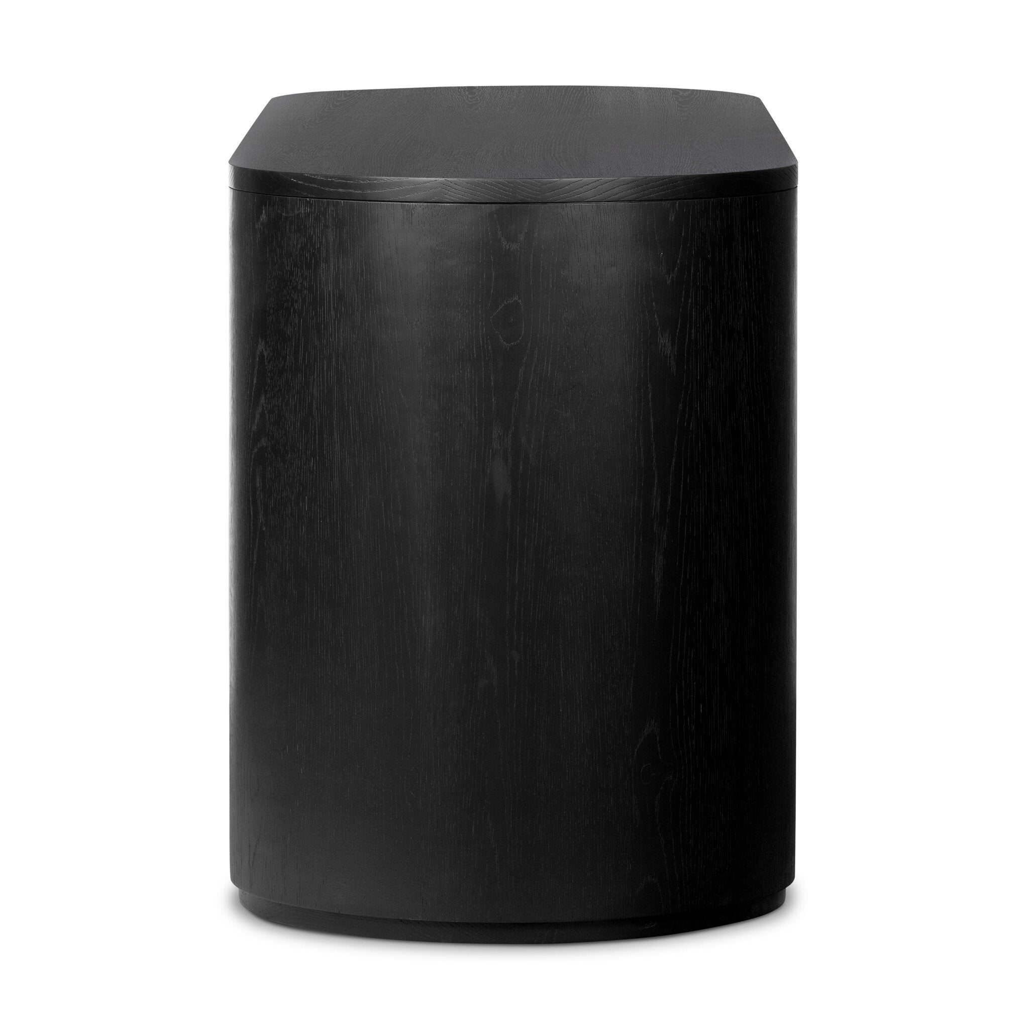Four Hands Pilar Desk — Brushed Ebony Oak Veneer-Brushed Ebony Oak