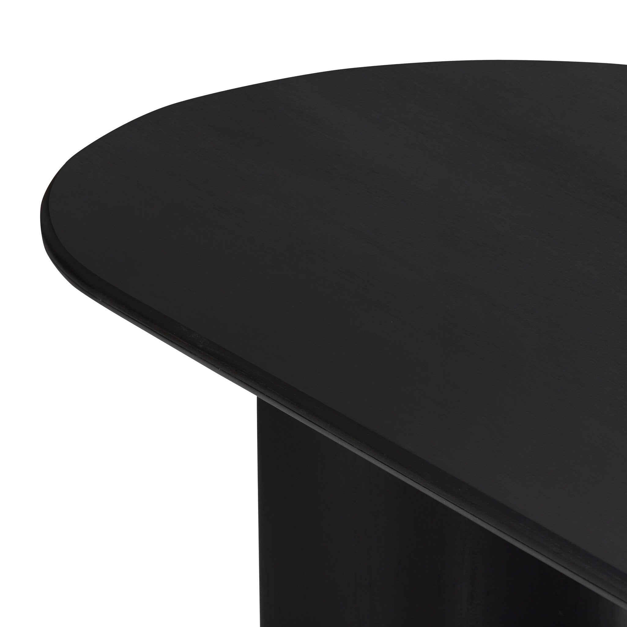 Four Hands Paden Dining Table — Aged Black Acacia-Aged Black Acacia Solid