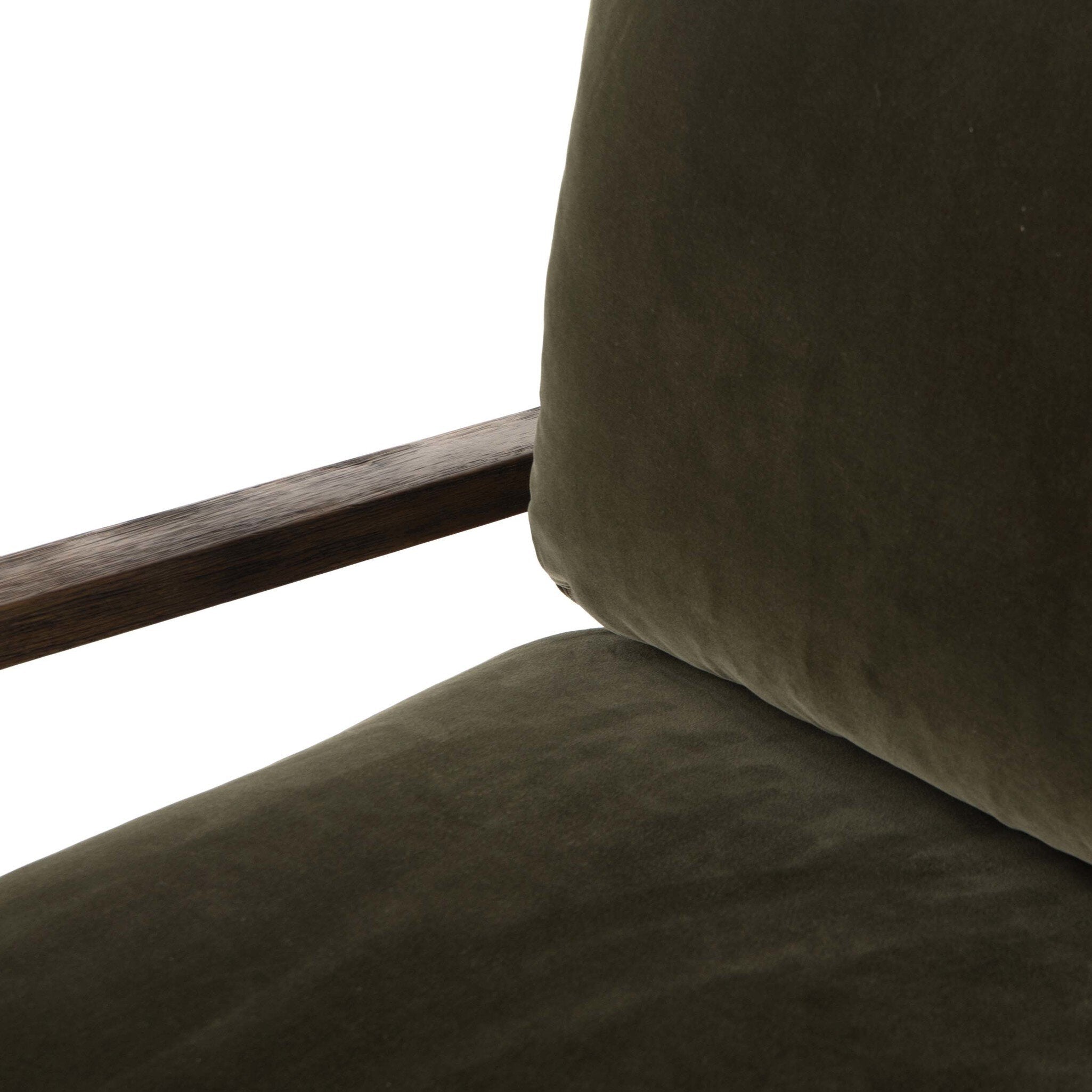 Four Hands Ace Chair — Surrey Olive-Toasted Umber