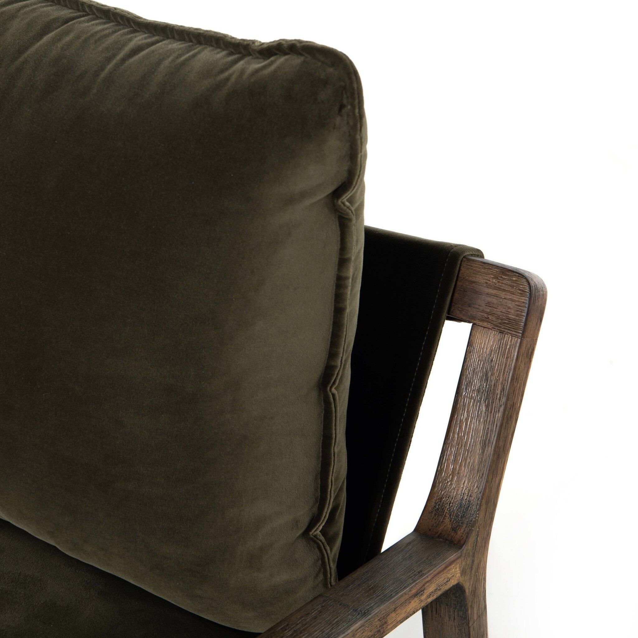 Four Hands Ace Chair — Surrey Olive-Toasted Umber