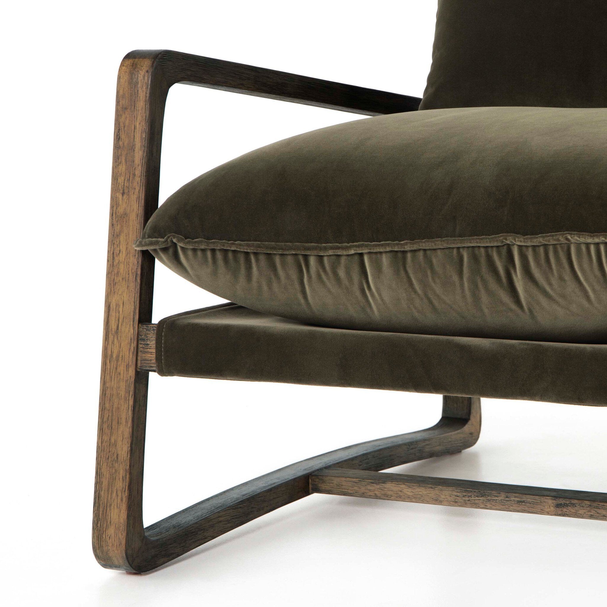 Four Hands Ace Chair — Surrey Olive-Toasted Umber
