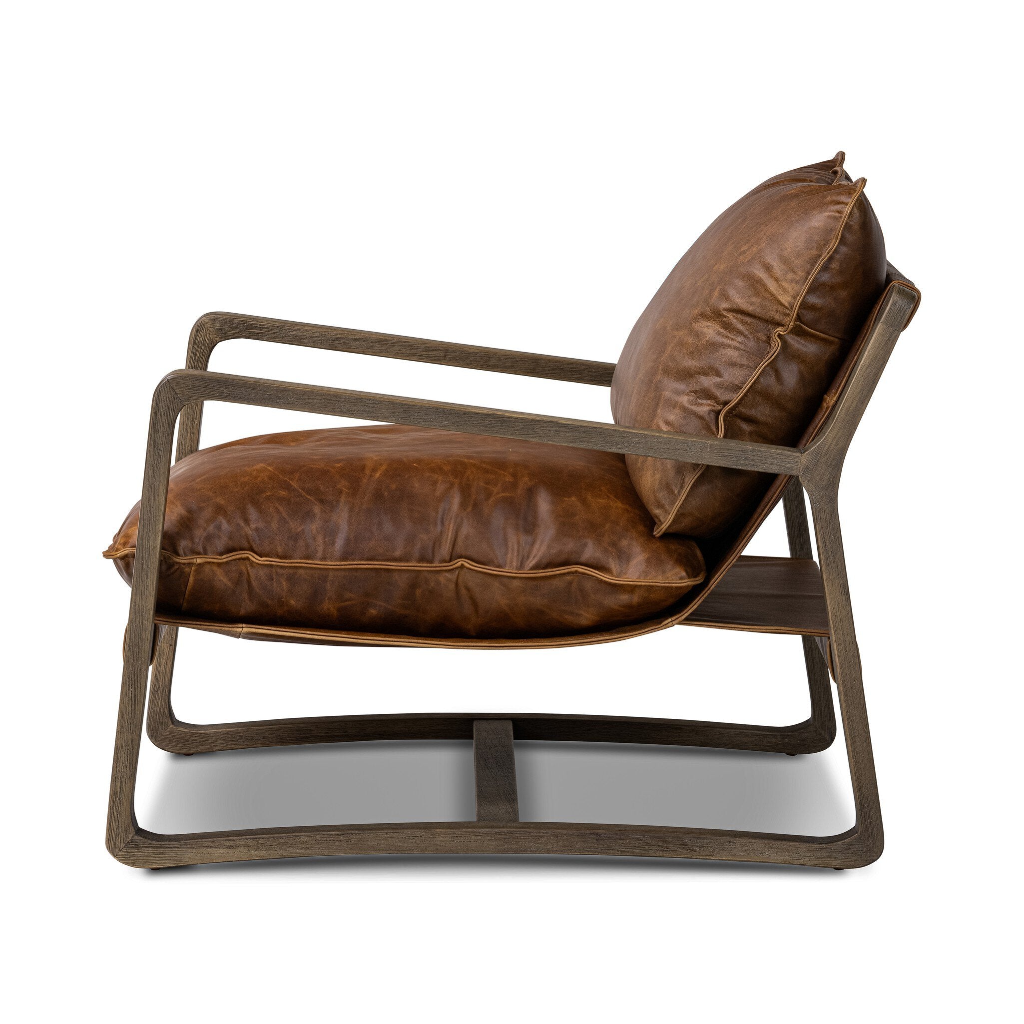 Four Hands Ace Chair — Raleigh Chestnut-Lamont Natural